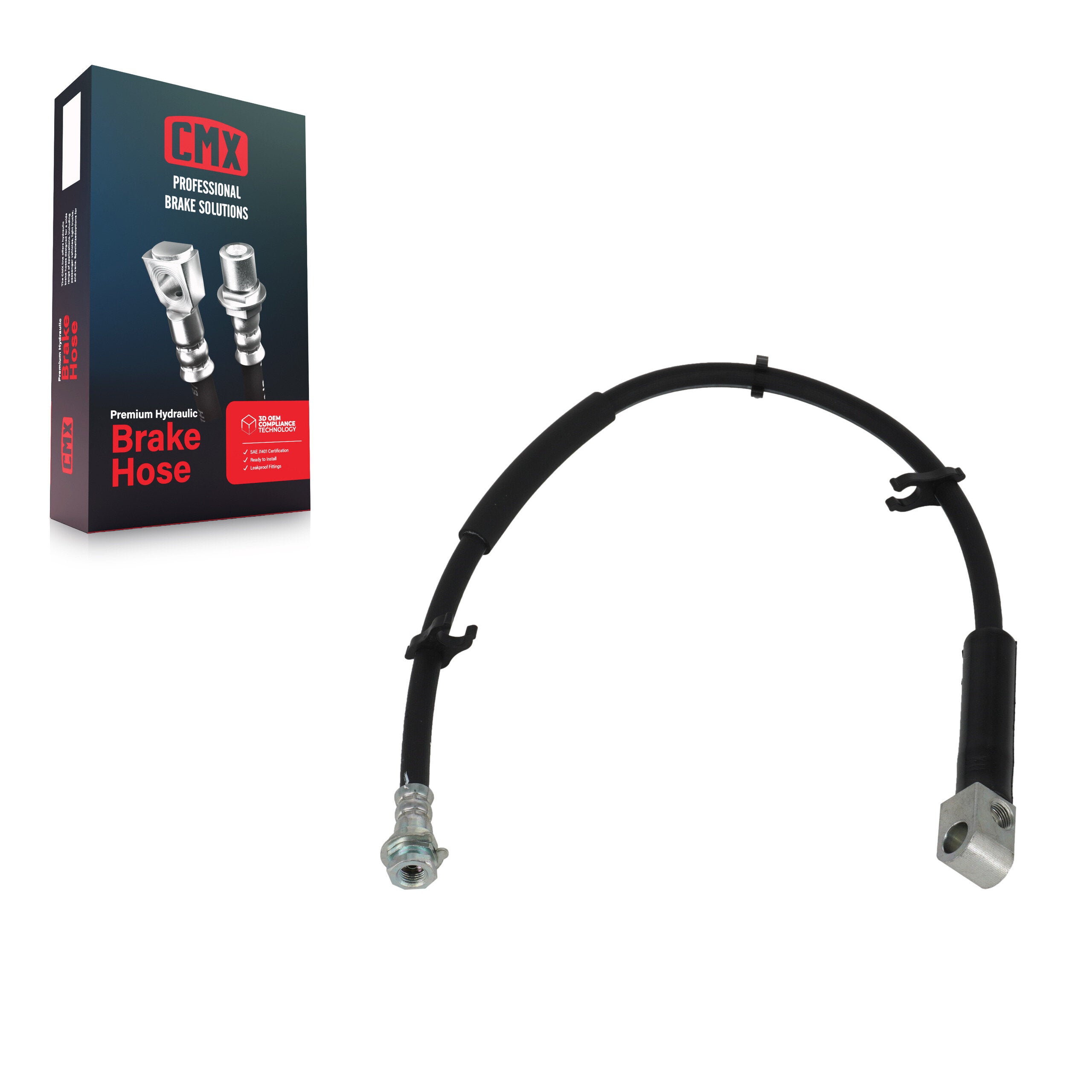 CMX 12-H380936 Brake Hydraulic Hose for 1997-2004 Ford F-150 Heritage, Lincoln Navigator, Ford F-150 - Rear Center