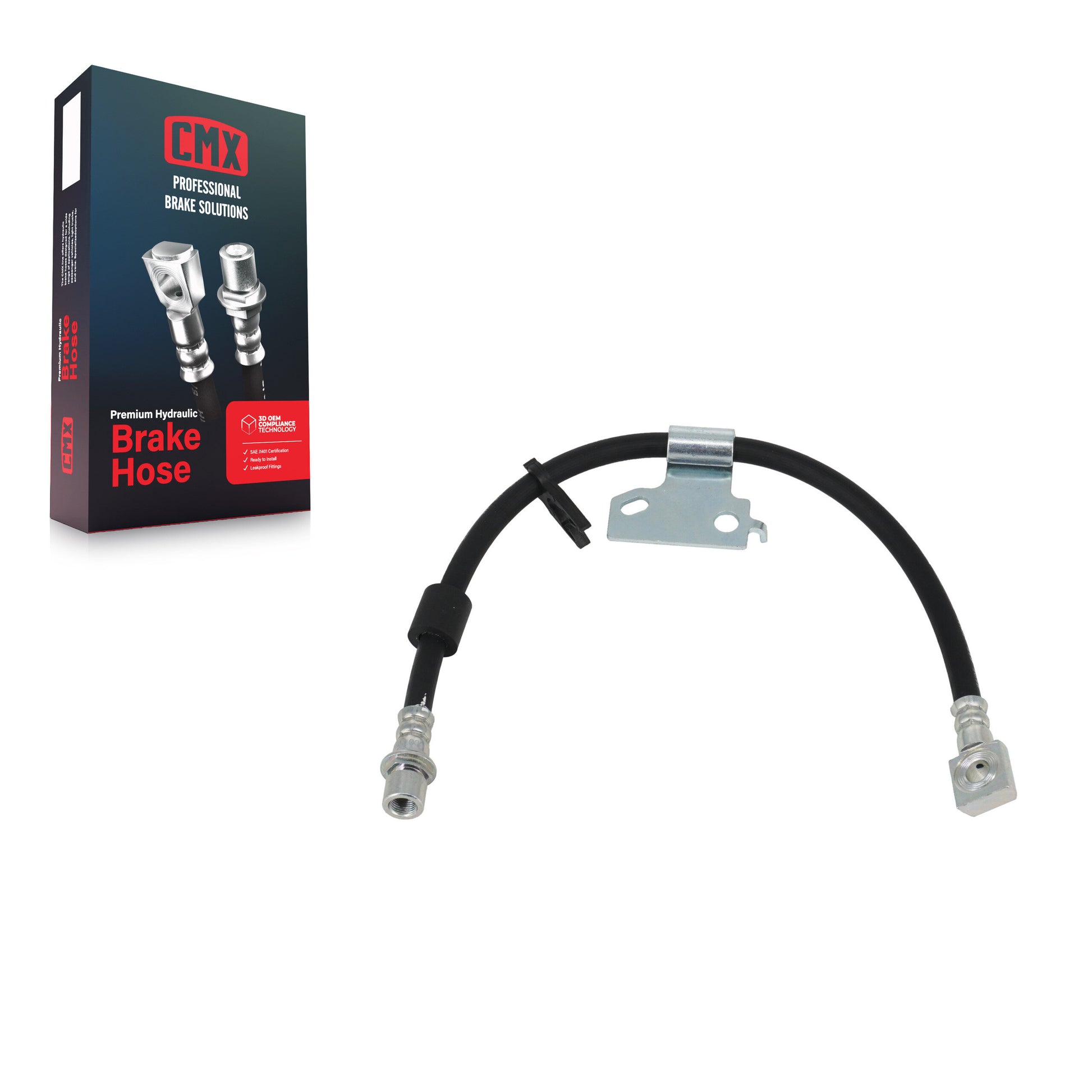 CMX 12-H621024 Brake Hydraulic Hose for 2007-2013 Ford Expedition, Lincoln Navigator - Front Left