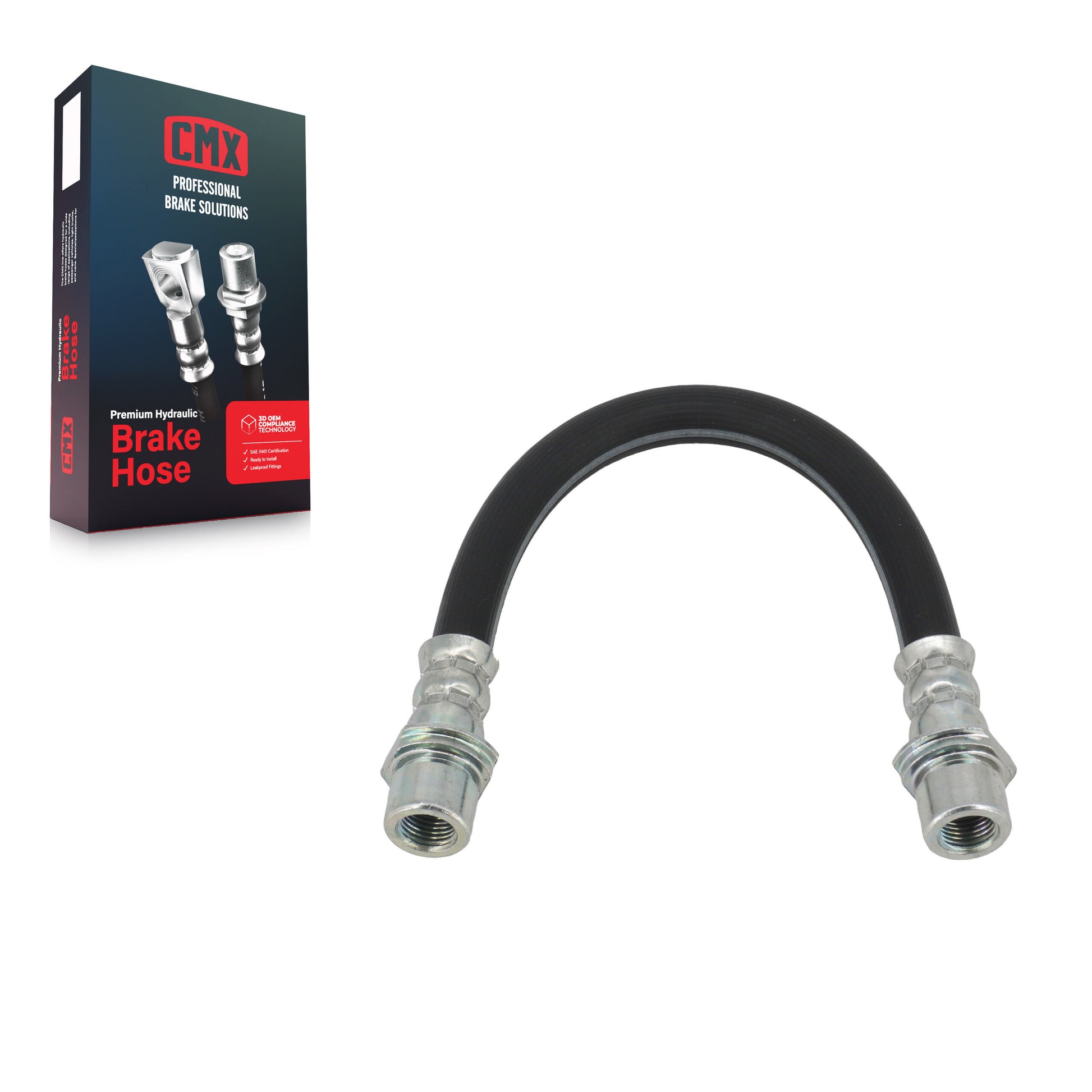 CMX 12-H621061 Brake Hydraulic Hose for 2007-2020 Toyota Yaris, Scion xD - Rear Left, Rear Left Inner
