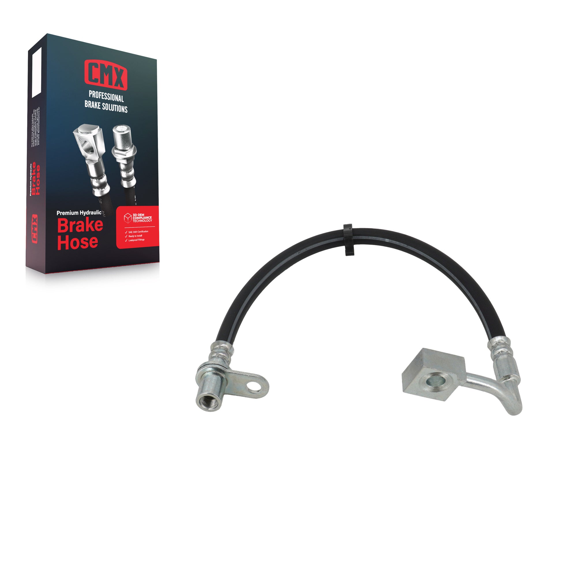 CMX 12-H621763 Brake Hydraulic Hose for 2012-2023 Ram 1500 Classic, Ram 1500 - Front Right