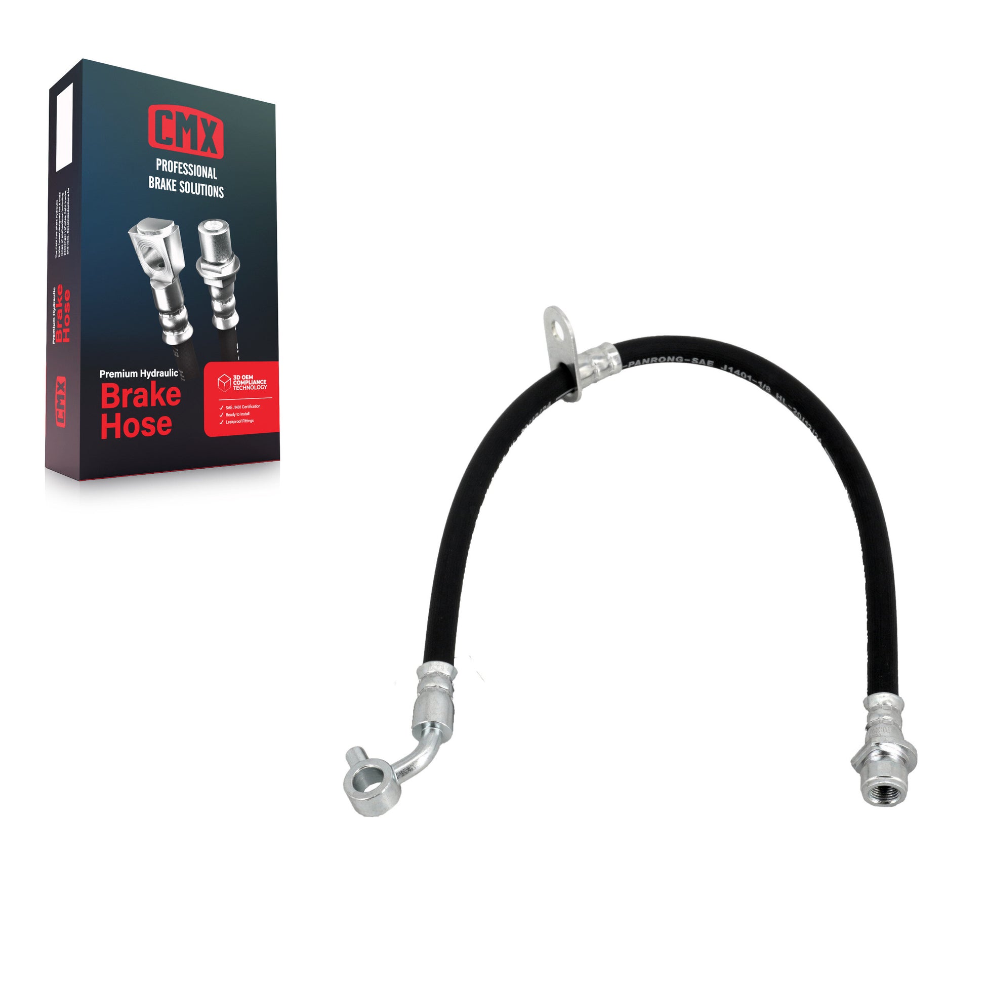 CMX 12-H621898 Brake Hydraulic Hose for 2012-2016 Honda CR-V - Rear Right