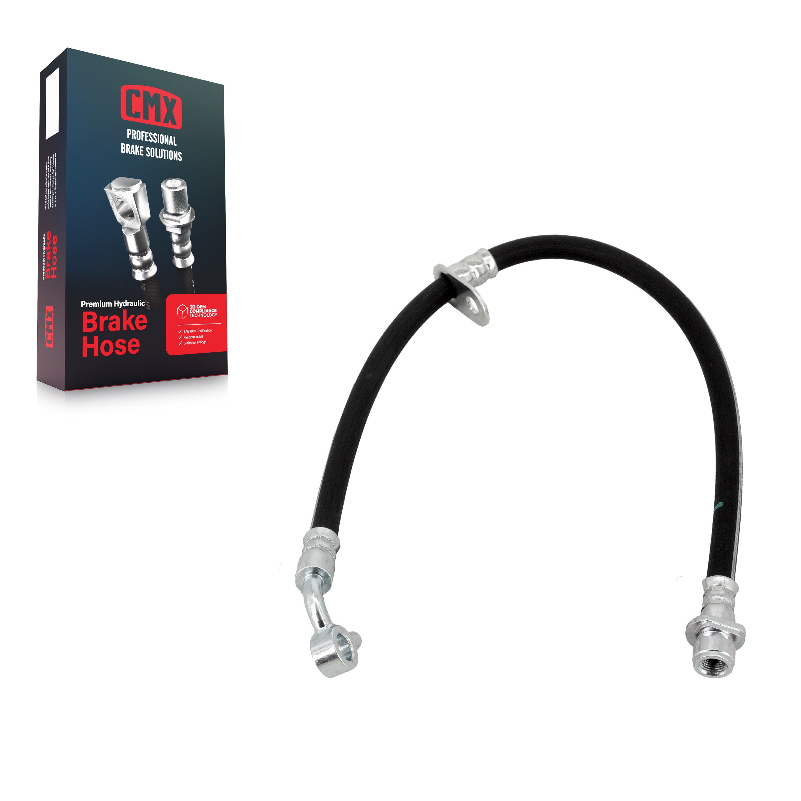CMX 12-H621899 Brake Hydraulic Hose for 2012-2016 Honda CR-V - Rear Left