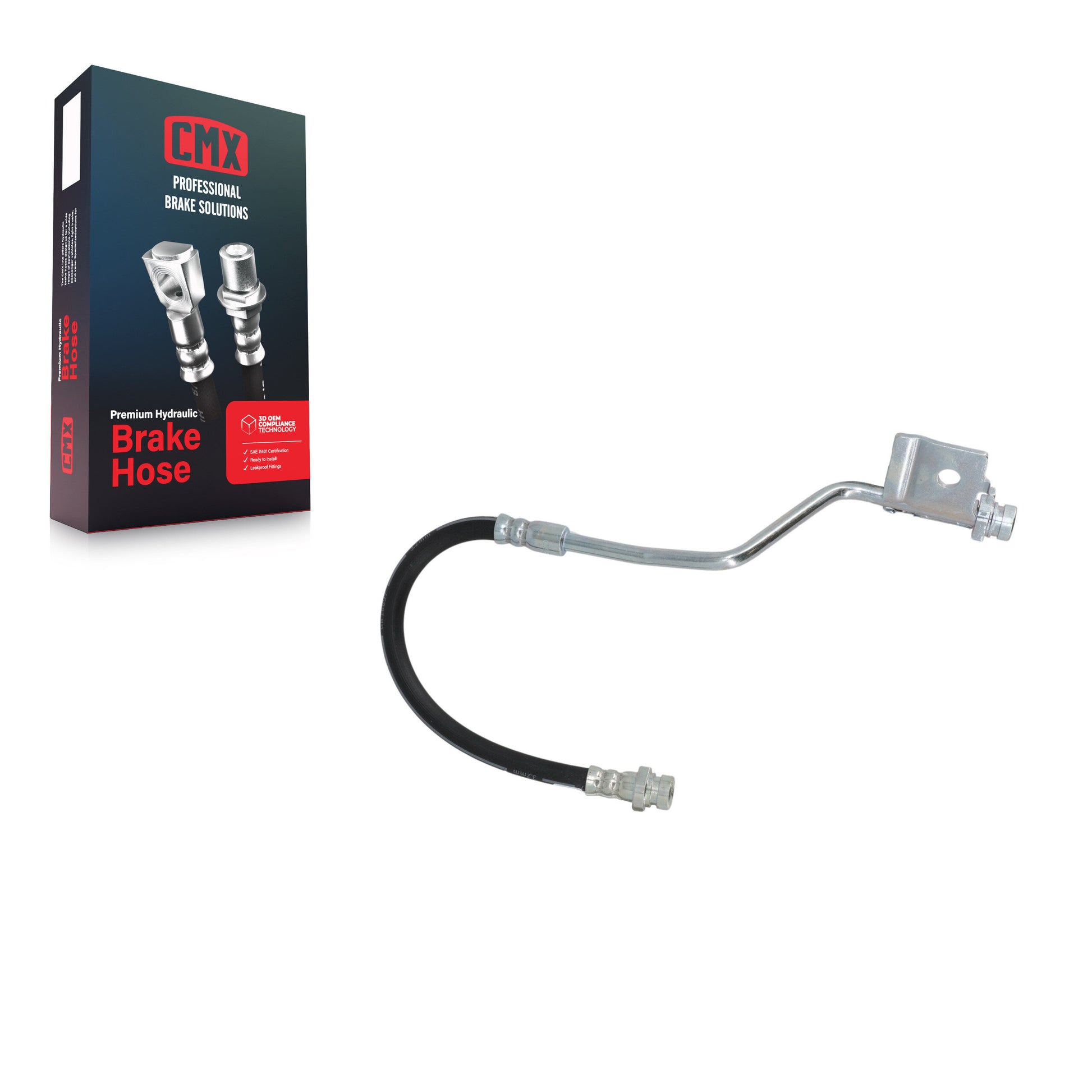 CMX 12-H622006 Brake Hydraulic Hose for 2012-2017 Hyundai Accent - Rear Left Inner, Rear Left