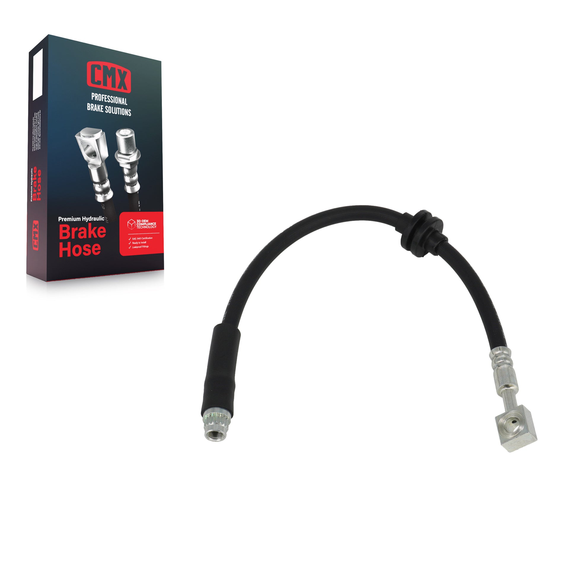 CMX 12-H622036 Brake Hydraulic Hose for 2012-2018 Chevrolet Sonic - Front