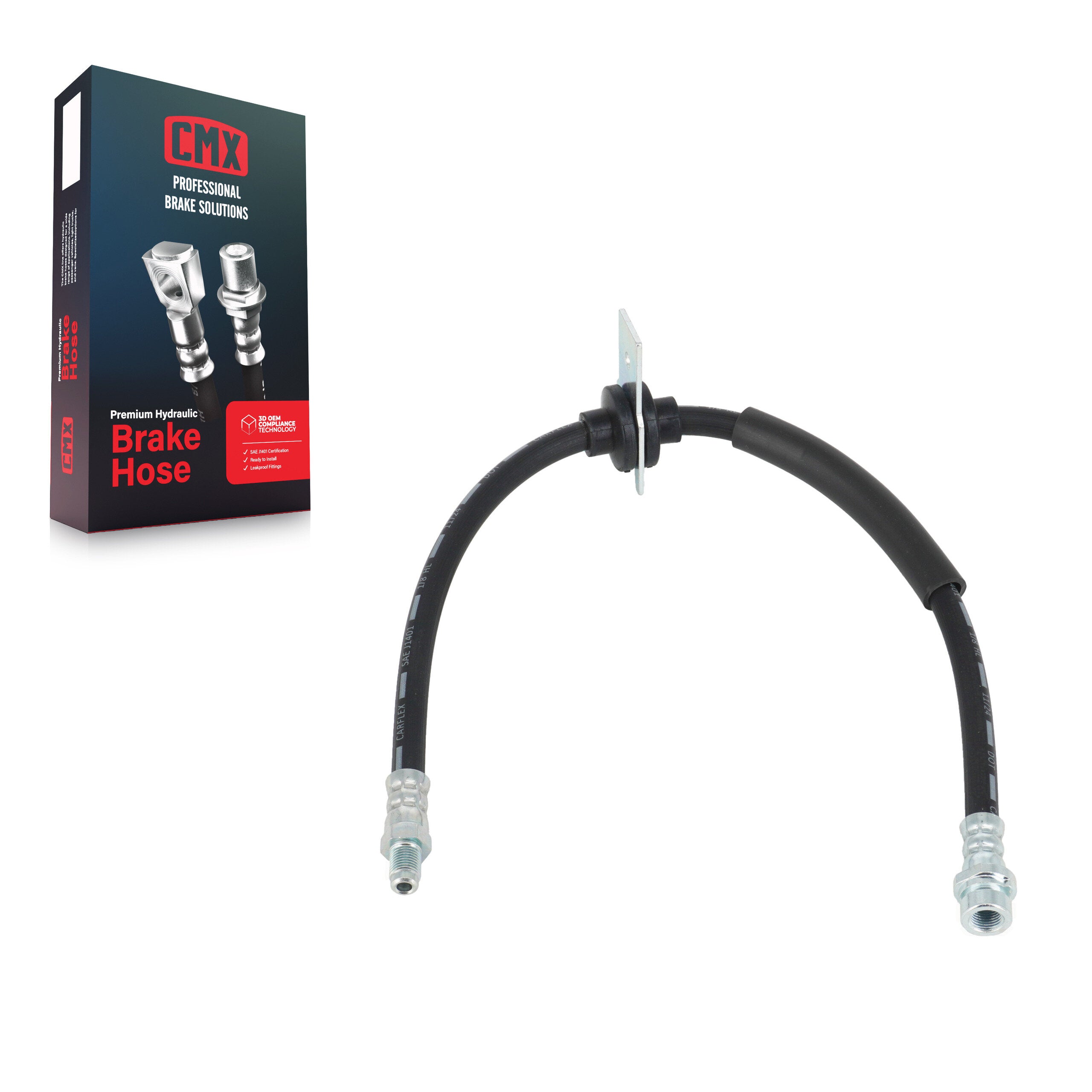 CMX 12-H622045 Brake Hydraulic Hose for 2013-2016 Ford Escape - Rear