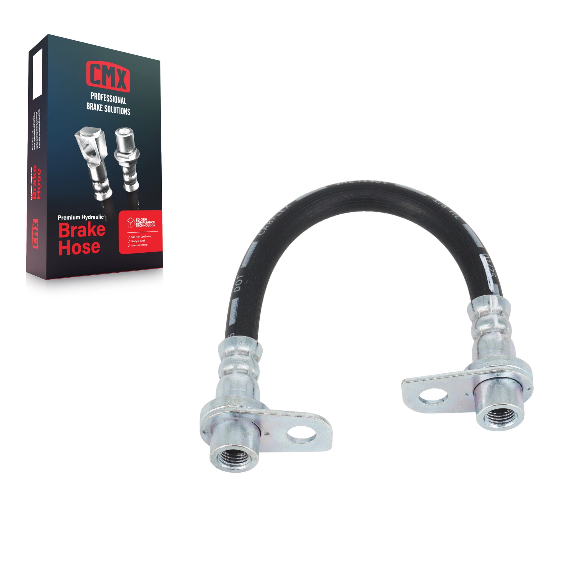 CMX 12-H622395 Brake Hydraulic Hose for 2014-2017 Dodge Journey - Rear Inner