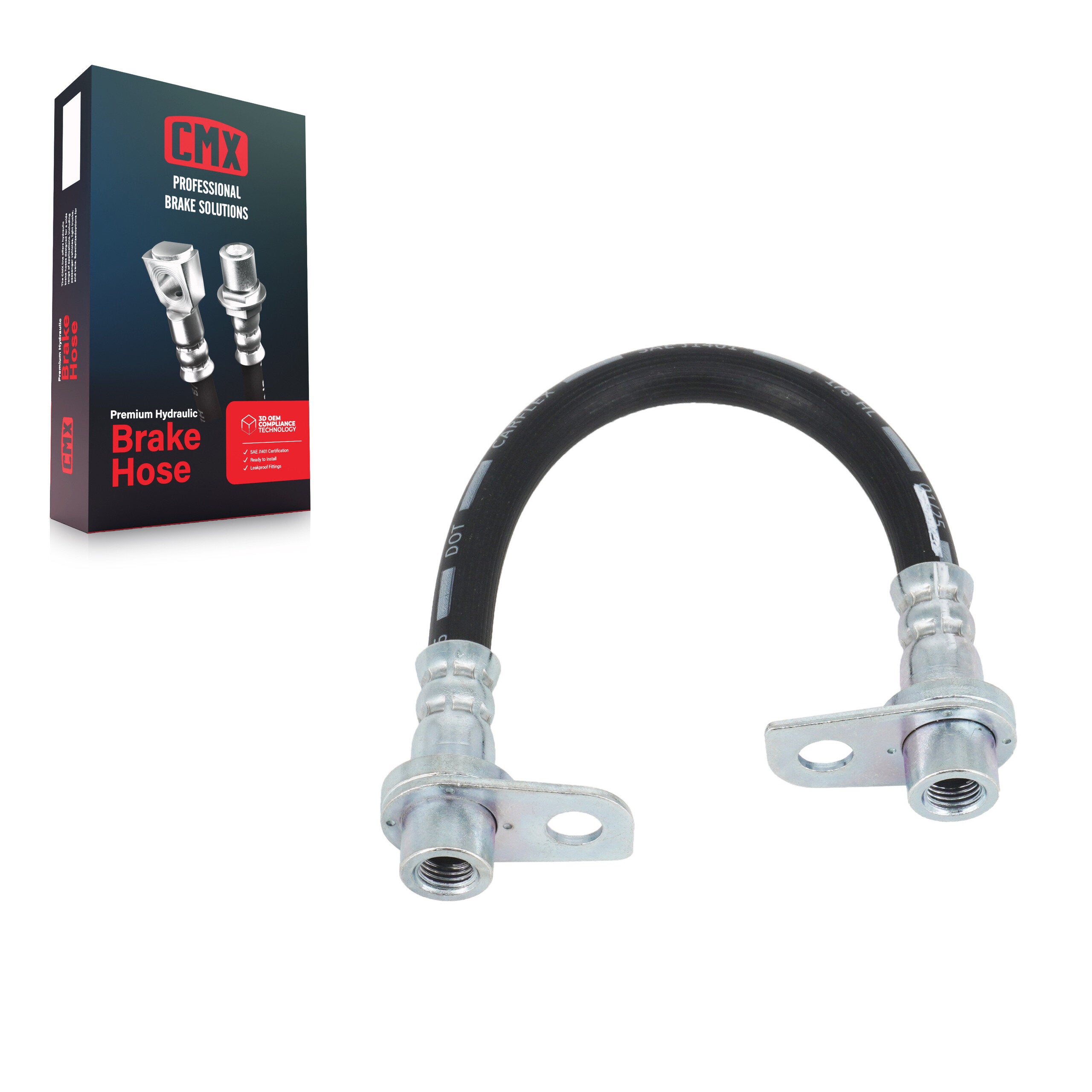 CMX 12-H622395 Brake Hydraulic Hose for 2014-2017 Dodge Journey - Rear Inner