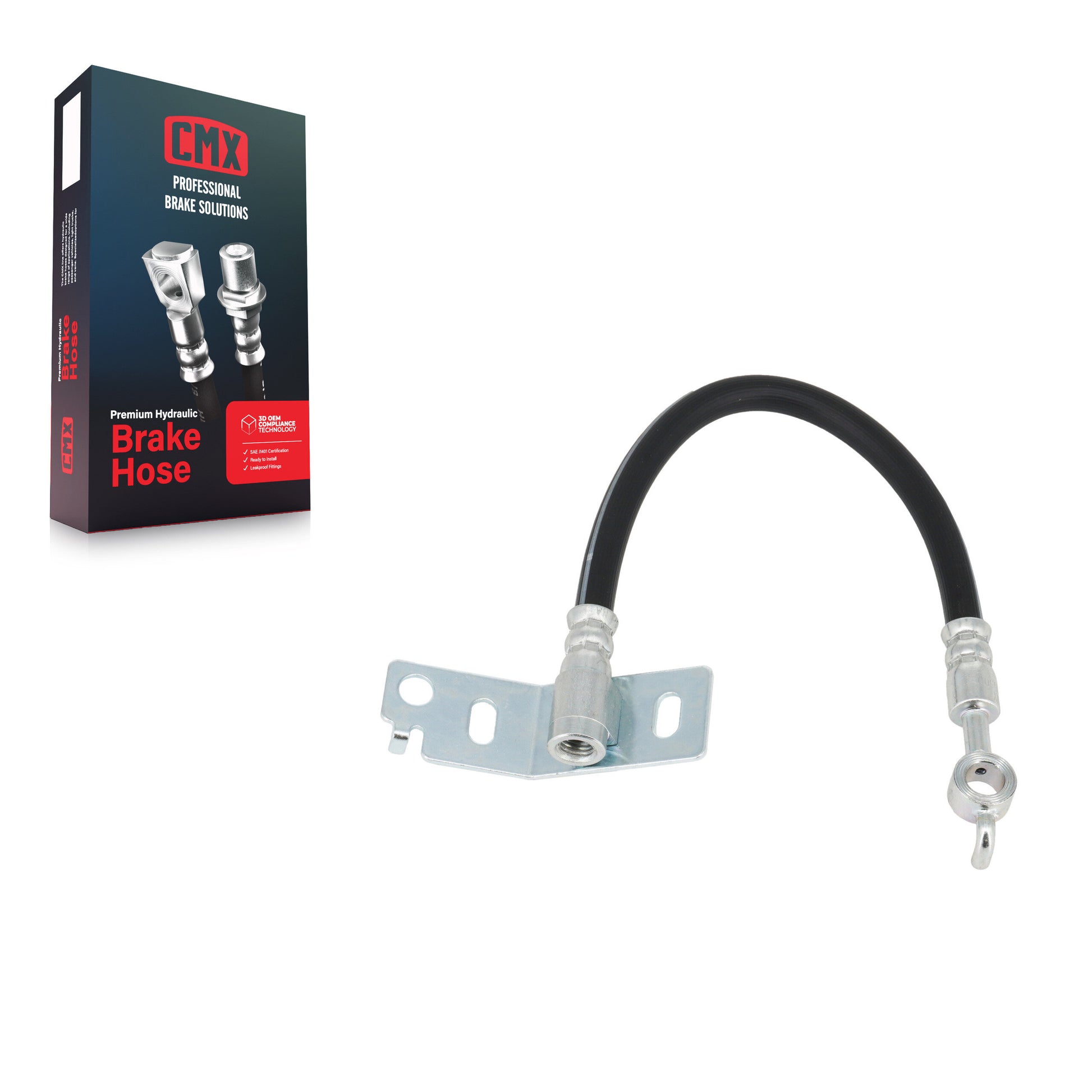 CMX 12-H622473 Brake Hydraulic Hose for 2015-2020 Ford F-150 - Rear Right