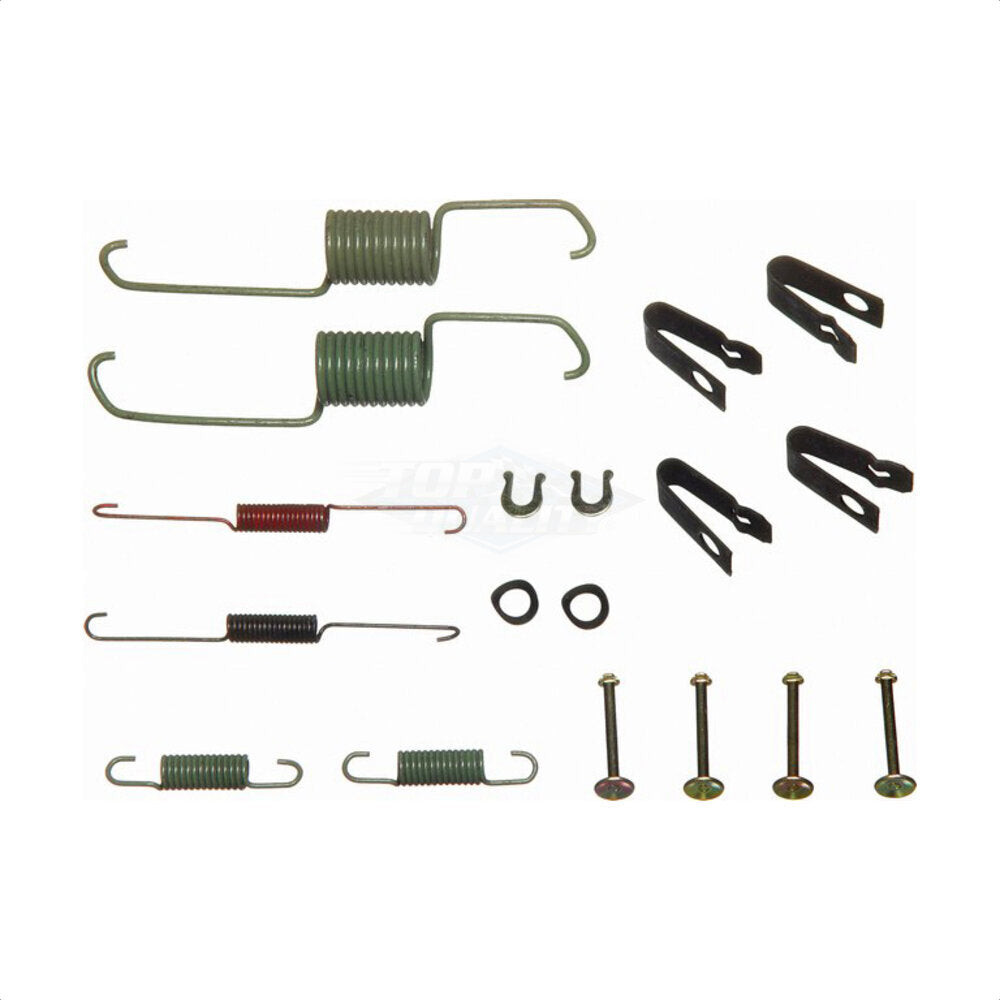 CMX 13-H17321 Drum Brake Hardware Kit for 1990-2015 Honda Civic, Honda Fit, Honda Accord - Rear
