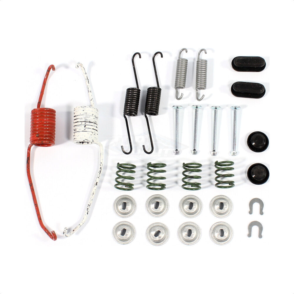 CMX 13-H17448 Drum Brake Hardware Kit for 2008-2019 Scion iQ, Toyota Prius C, Toyota Corolla - Rear