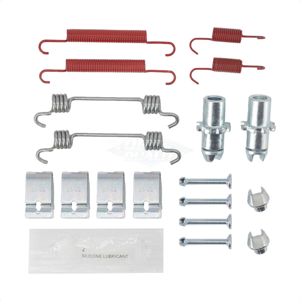 CMX 13-H17458 Parking Brake Hardware Kit for 2011-2017 Hyundai Sonata, Kia Optima, Hyundai Azera - Rear