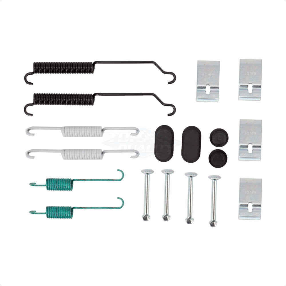 CMX 13-H17465 Drum Brake Hardware Kit for 2011-2020 Toyota Yaris, Toyota Yaris iA, Scion iA - Rear