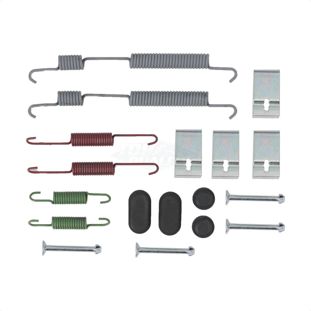 CMX 13-H17496 Drum Brake Hardware Kit for 2012-2023 Hyundai Venue, Kia Rio, Hyundai Elantra - Rear
