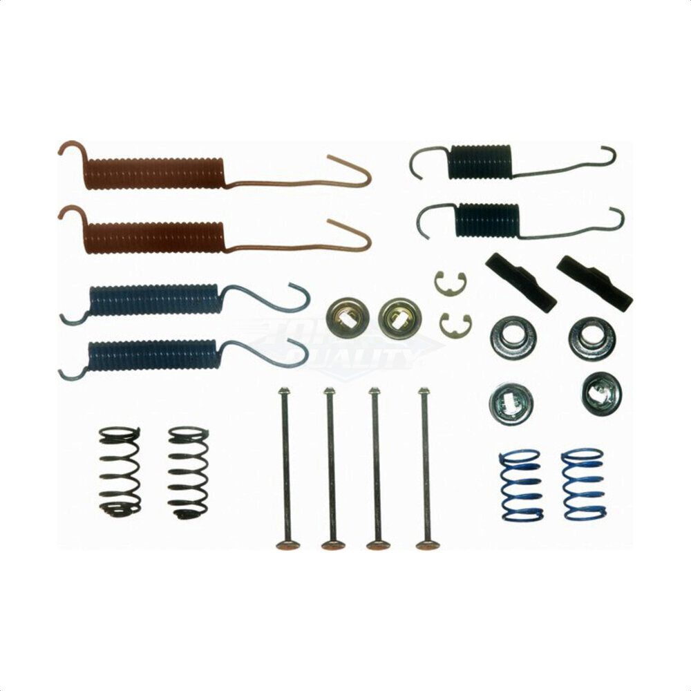 CMX 13-H7055 Drum Brake Hardware Kit for 1980-2007 Chevrolet Suburban 2500, Dodge Ram 3500 Van, GMC C3500 - Rear
