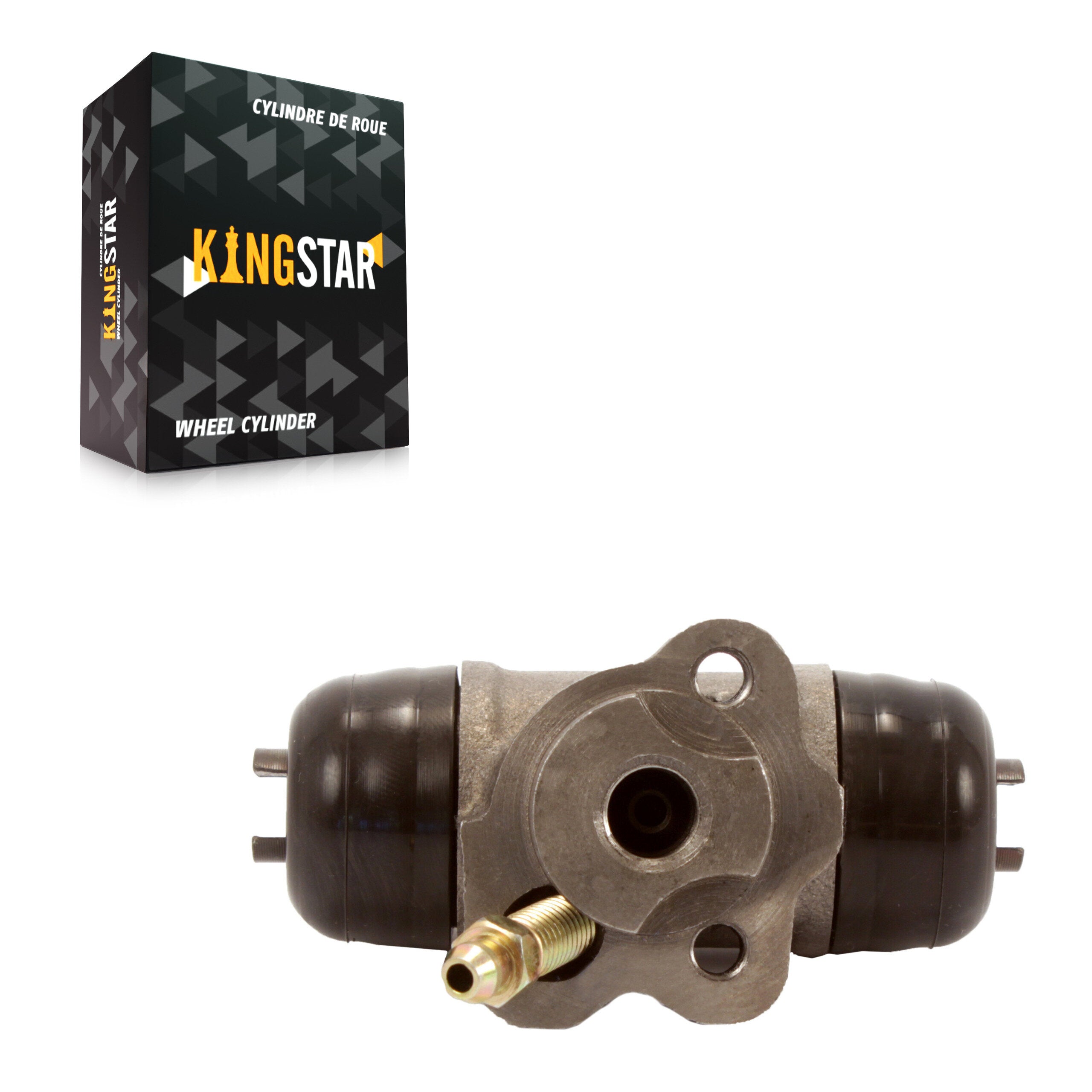 Kingstar 14-WC37646 Drum Brake Wheel Cylinder for 1983-2002 Chevrolet Prizm, Toyota Corolla, Toyota Tercel - Rear Right