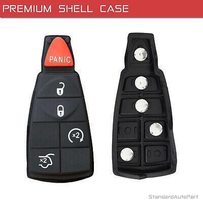 Remote Key Shell Case for Grand Caravan Journey Durango Ram Town and Country 2008-2020 M3N5WY783X 56046707 (3 Button)