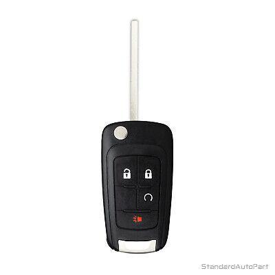 Flip Key Remote for Chevrolet Equinox Terrain Encore Impala Sonic 2010-2019 OHT01060512 20835404 (2 Button)
