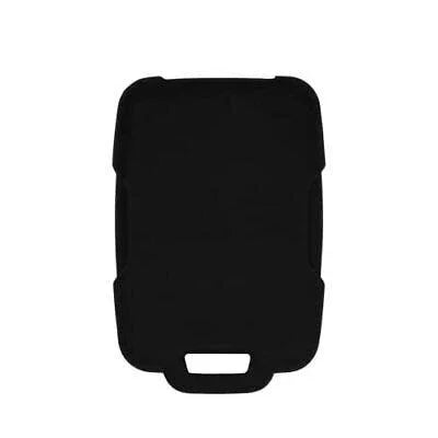 Housse de clé en silicone pour GMC Sierra Silverado Colorado 2014-2021 M3N-32337100 22859397 (Noir - 4 boutons)