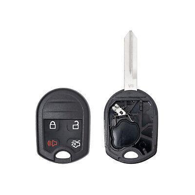 Remote Head Key Shell Case for Ford Edge Expedition Flex Fusion Taurus 2000-2019 CWTWB1U793 164-R8073 (4 Button)