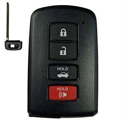 Smart Key Fob Shell Case for Corolla Camry Avalon 2012-2019 HYQ14FBA 8990406140 (4 Button)