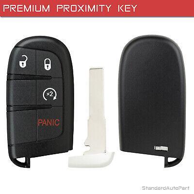 Smart Keyless Fob for Jeep Compass 2017-2020 M3N-40821302 68250337AB (4 Button)
