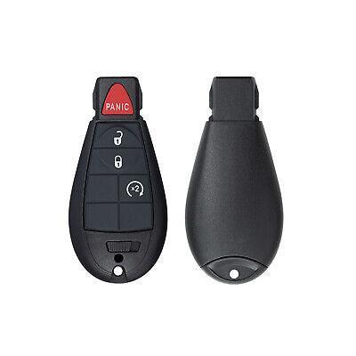 Remote Key Fob for Ram 1500 2500 2013-2021 GQ4-53T 56046955 (Double 4 Button - RS)