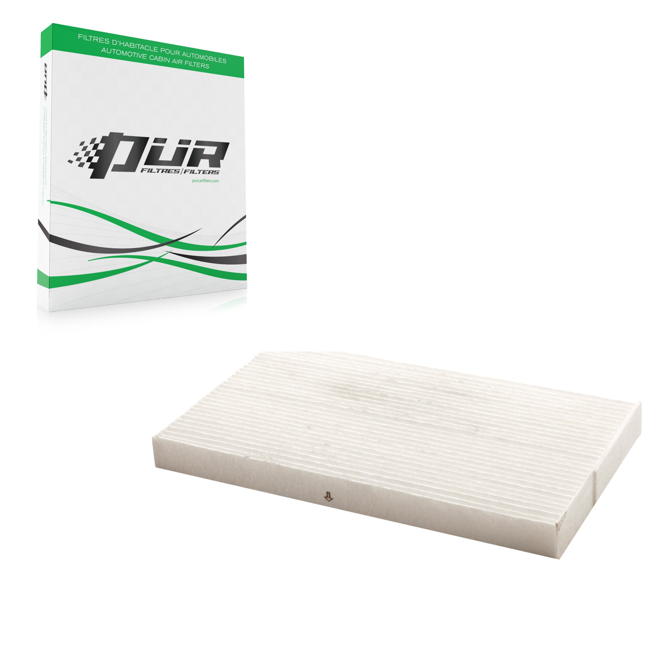 PUR 54-24012 Cabin Air Filter for 2009-2025 Nissan Sentra, Nissan Juke, Nissan LEAF - N/A