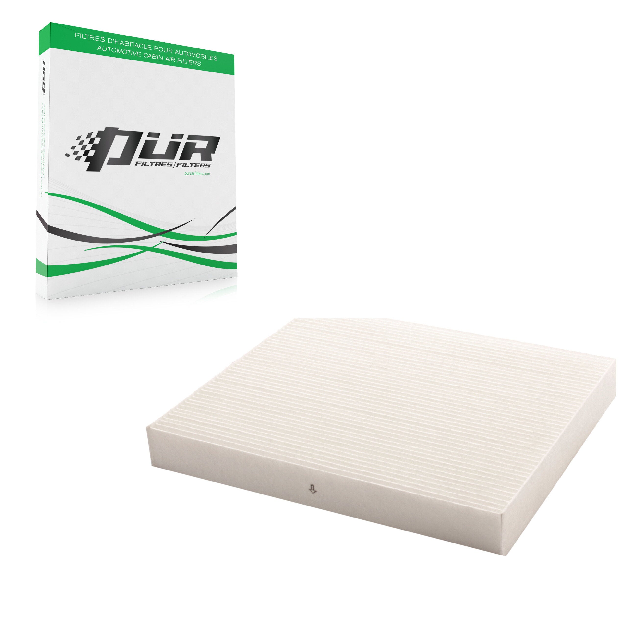 PUR 54-24015 Cabin Air Filter for 2005-2012 Hyundai Santa Fe, Hyundai Azera, Kia Magentis - N/A
