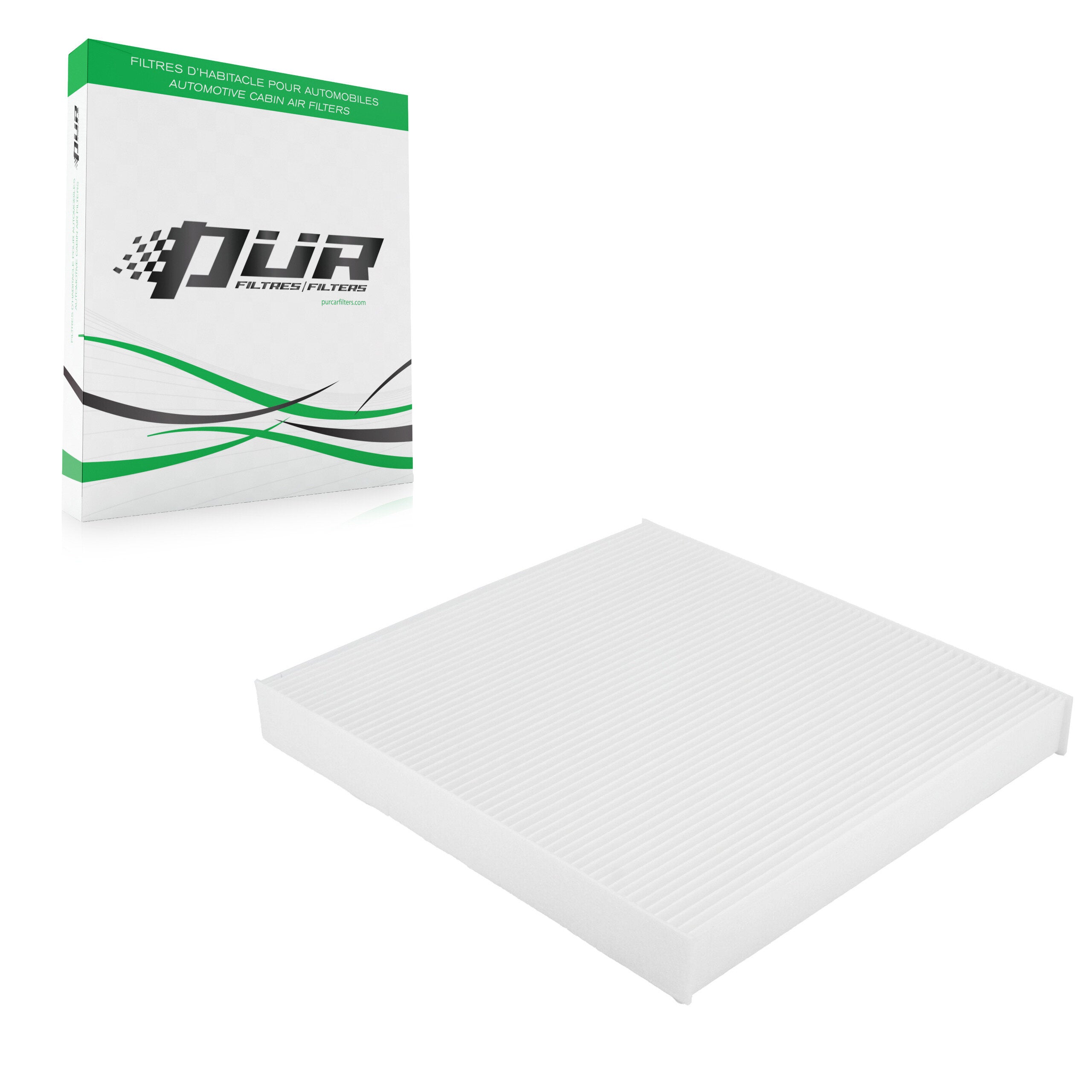 PUR 54-24017 Cabin Air Filter for 2011-2025 Jeep Grand Cherokee WK, Jeep Grand Cherokee L, Dodge Durango - N/A
