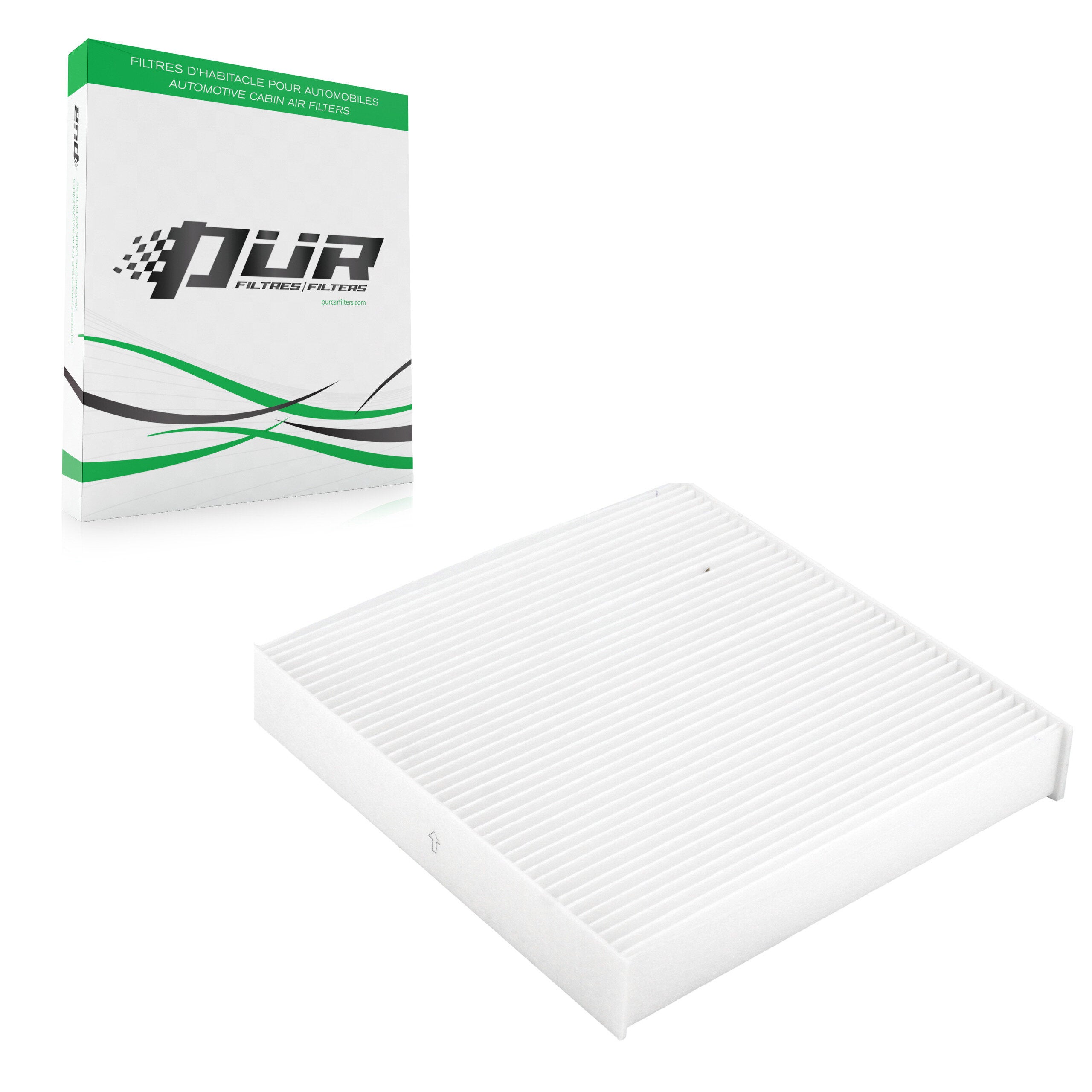 PUR 54-24053 Cabin Air Filter for 2012-2019 Fiat 500 - N/A