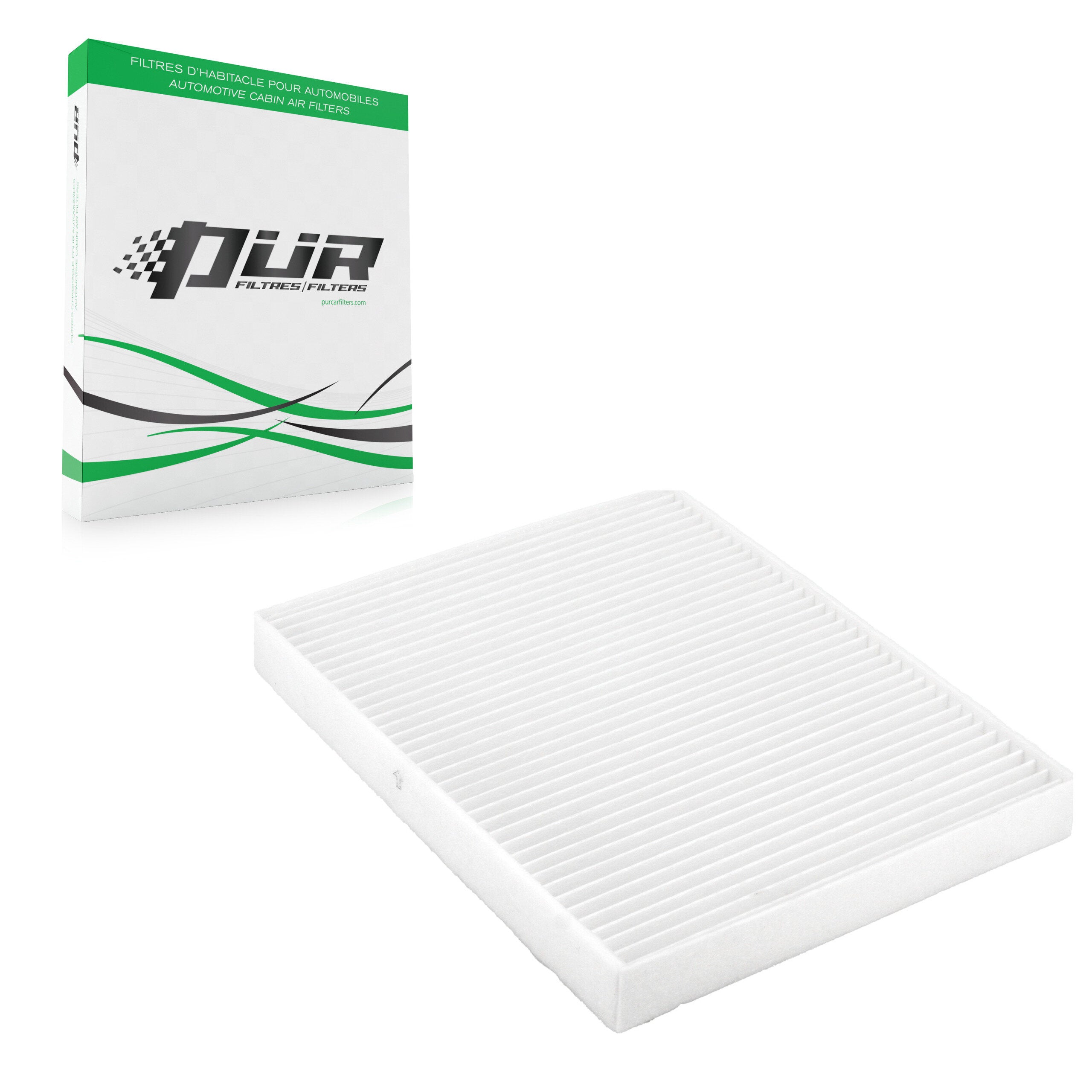 PUR 54-24068 Cabin Air Filter for 2009-2020 Ford Police Responder Hybrid, Ford Special Service Police Sedan, Ford Police Interceptor Sedan - N/A