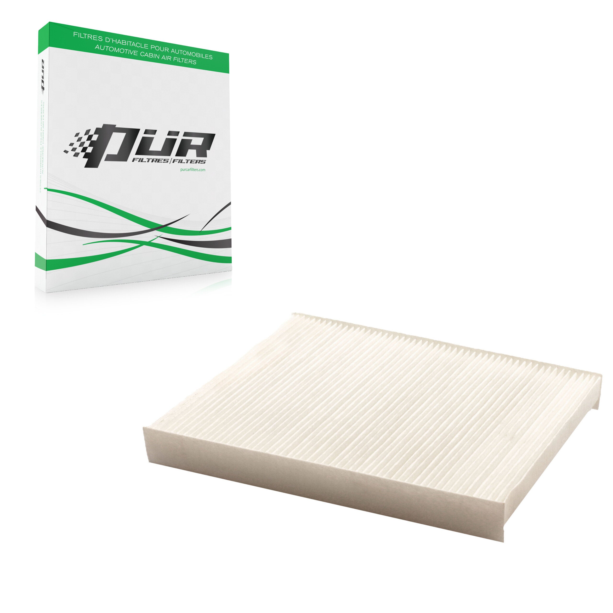 PUR 54-24080 Cabin Air Filter for 2010-2015 Hyundai Santa Fe, Kia Sorento - N/A