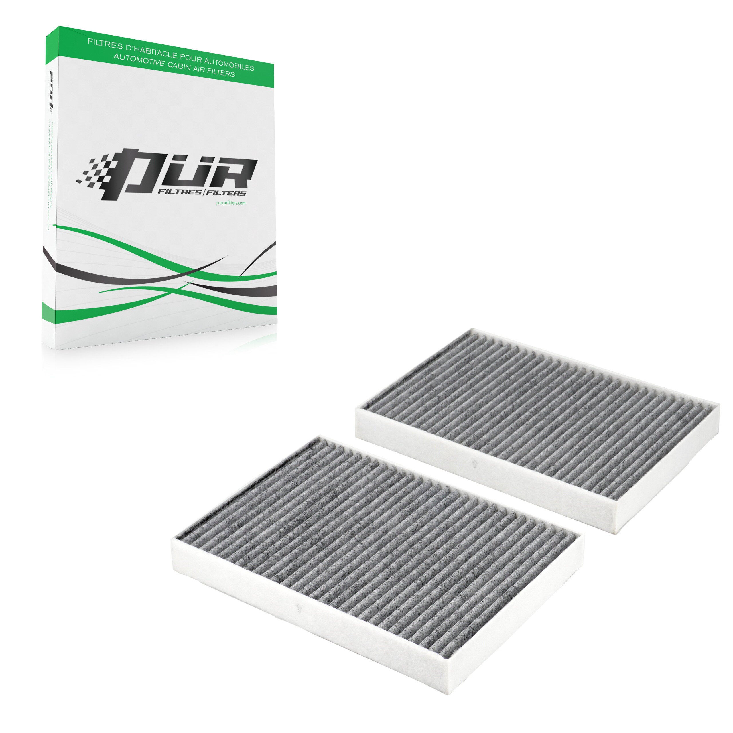 PUR 54-24218 Cabin Air Filter for 2006-2014 Mercedes-Benz CL63 AMG, Mercedes-Benz S350, Mercedes-Benz S63 AMG - N/A