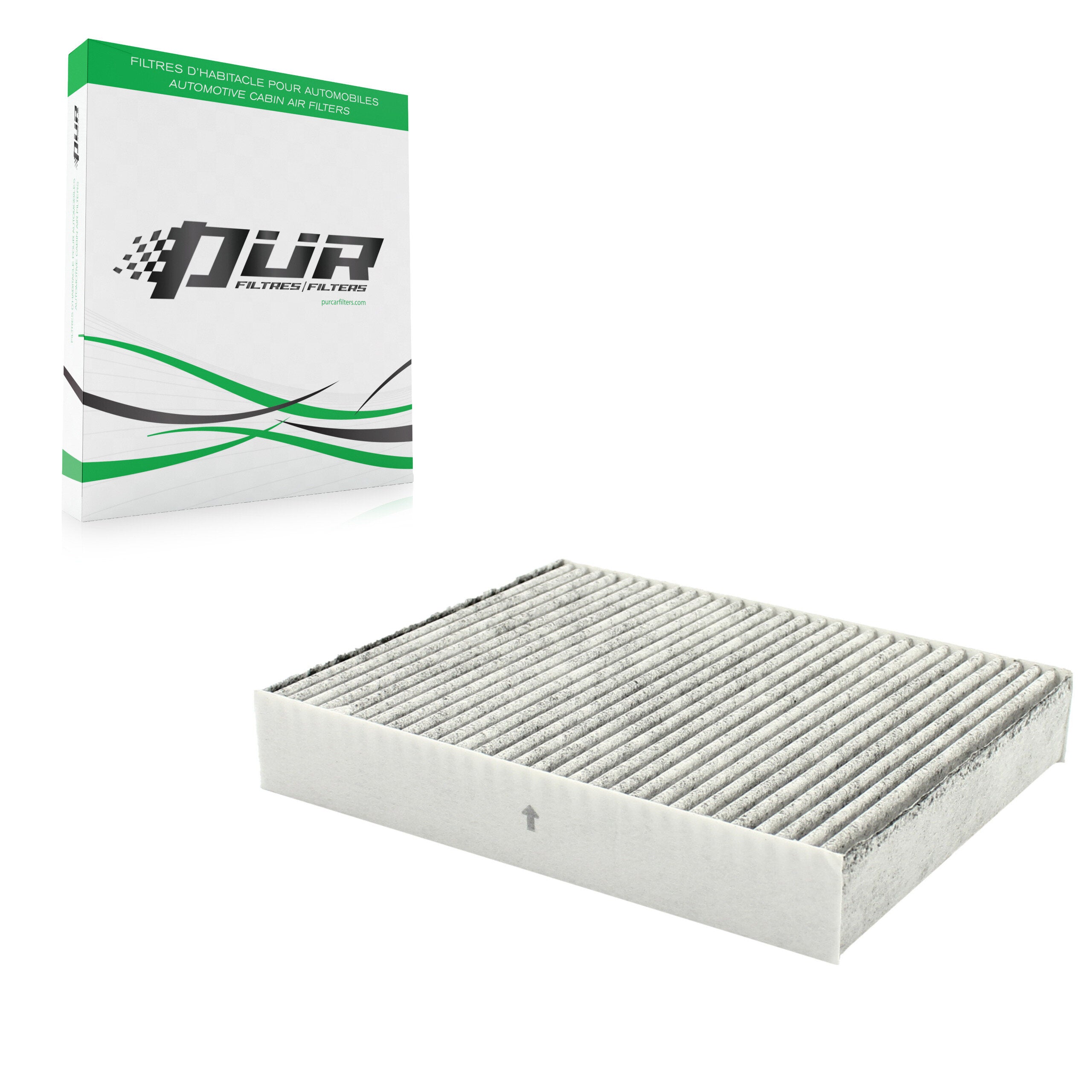 PUR 54-24255 Cabin Air Filter for 2012-2025 INEOS Grenadier Quartermaster, INEOS Grenadier, BMW 430i xDrive Gran Coupe - Behind Glove Box