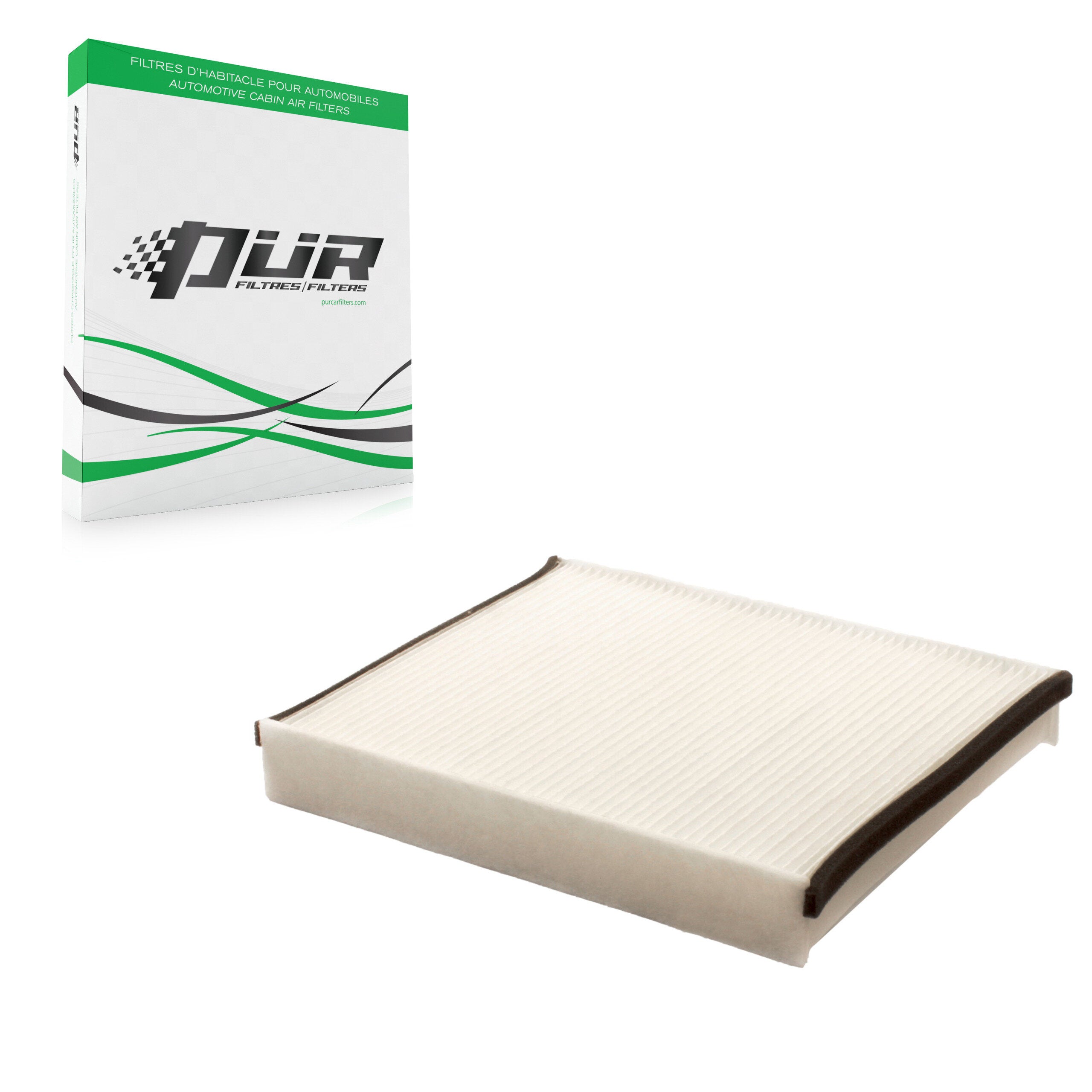 PUR 54-24419 Cabin Air Filter for 2012-2023 Ford EcoSport, Ford GT, Ford Focus - N/A