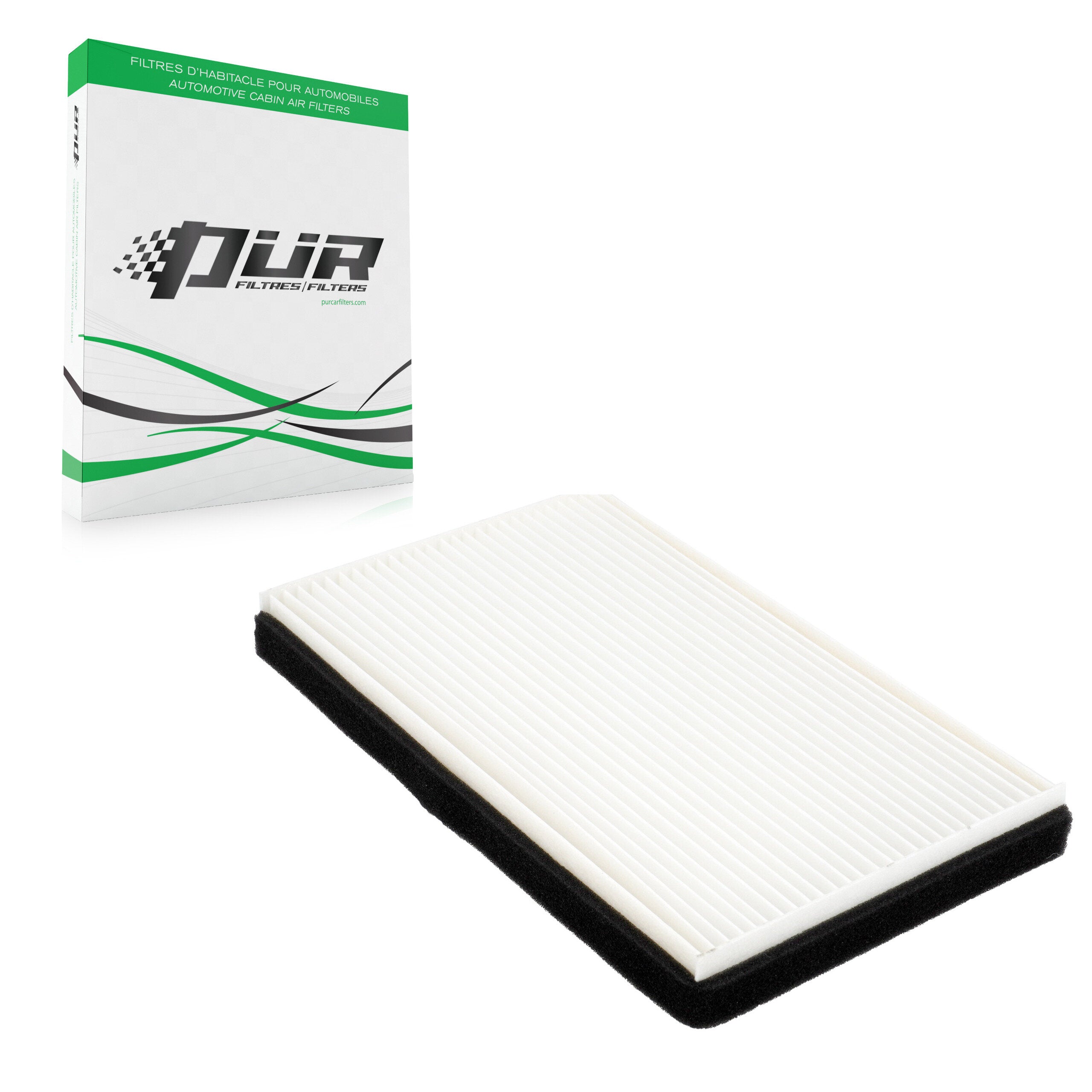 PUR 54-24780 Cabin Air Filter for 1997-2016 Chevrolet Impala Limited, Buick Allure, Buick LaCrosse - N/A