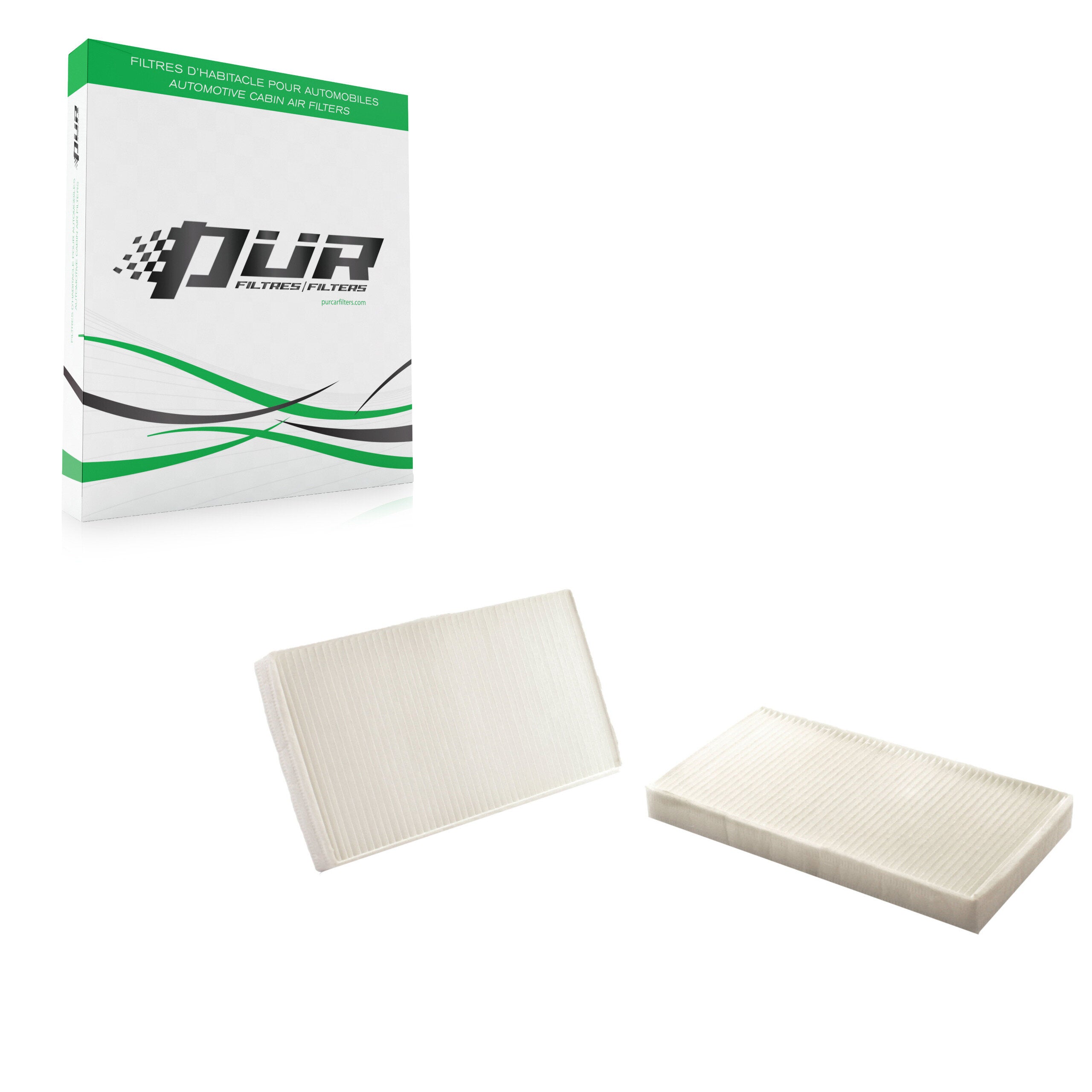 PUR 54-24805 Cabin Air Filter for 1999-2006 Chevrolet Silverado 1500 HD, GMC Sierra 1500, GMC Sierra 1500 HD - N/A