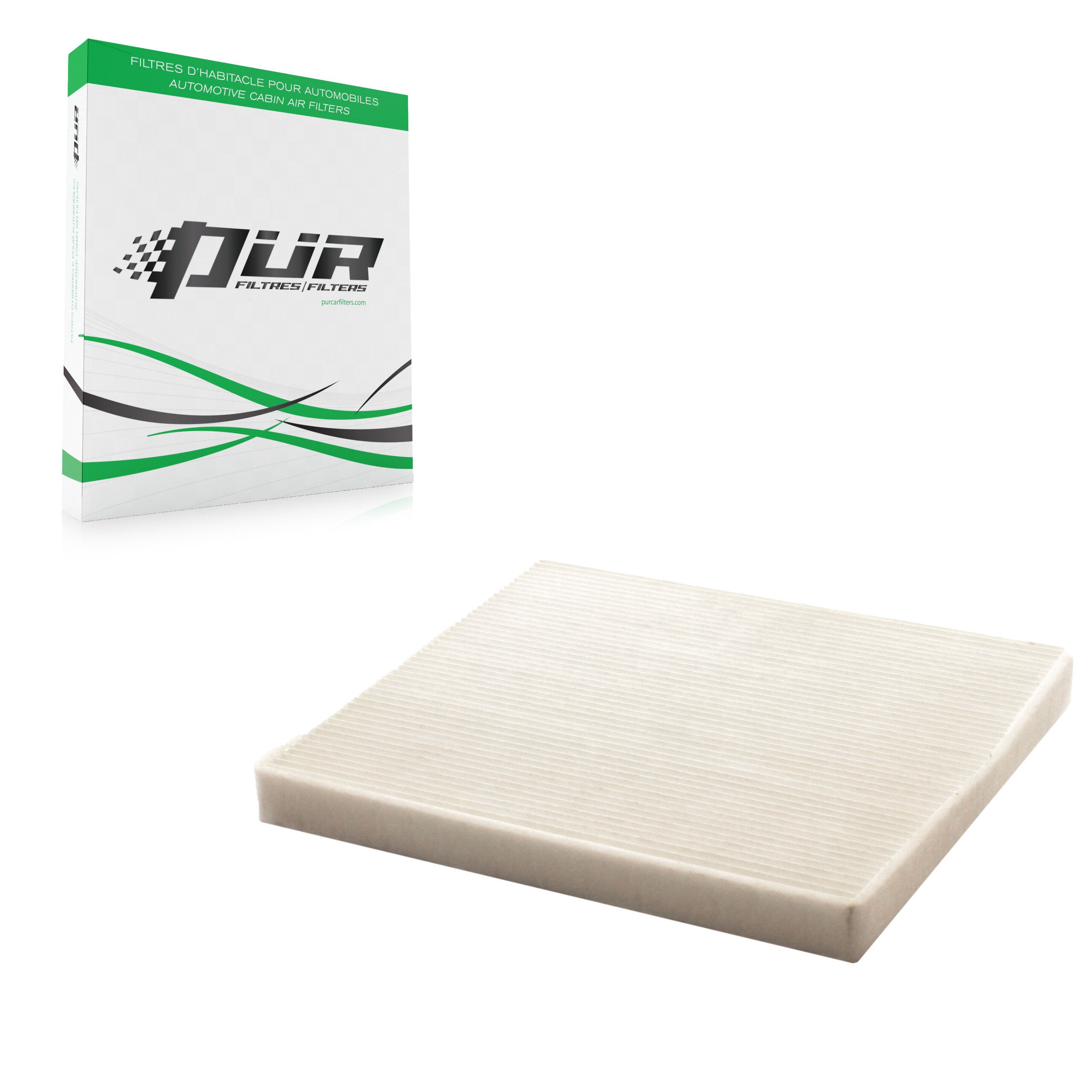 PUR 54-24818 Cabin Air Filter for 1999-2014 Volvo XC70, GMC Yukon XL 1500, GMC Yukon XL 2500 - N/A