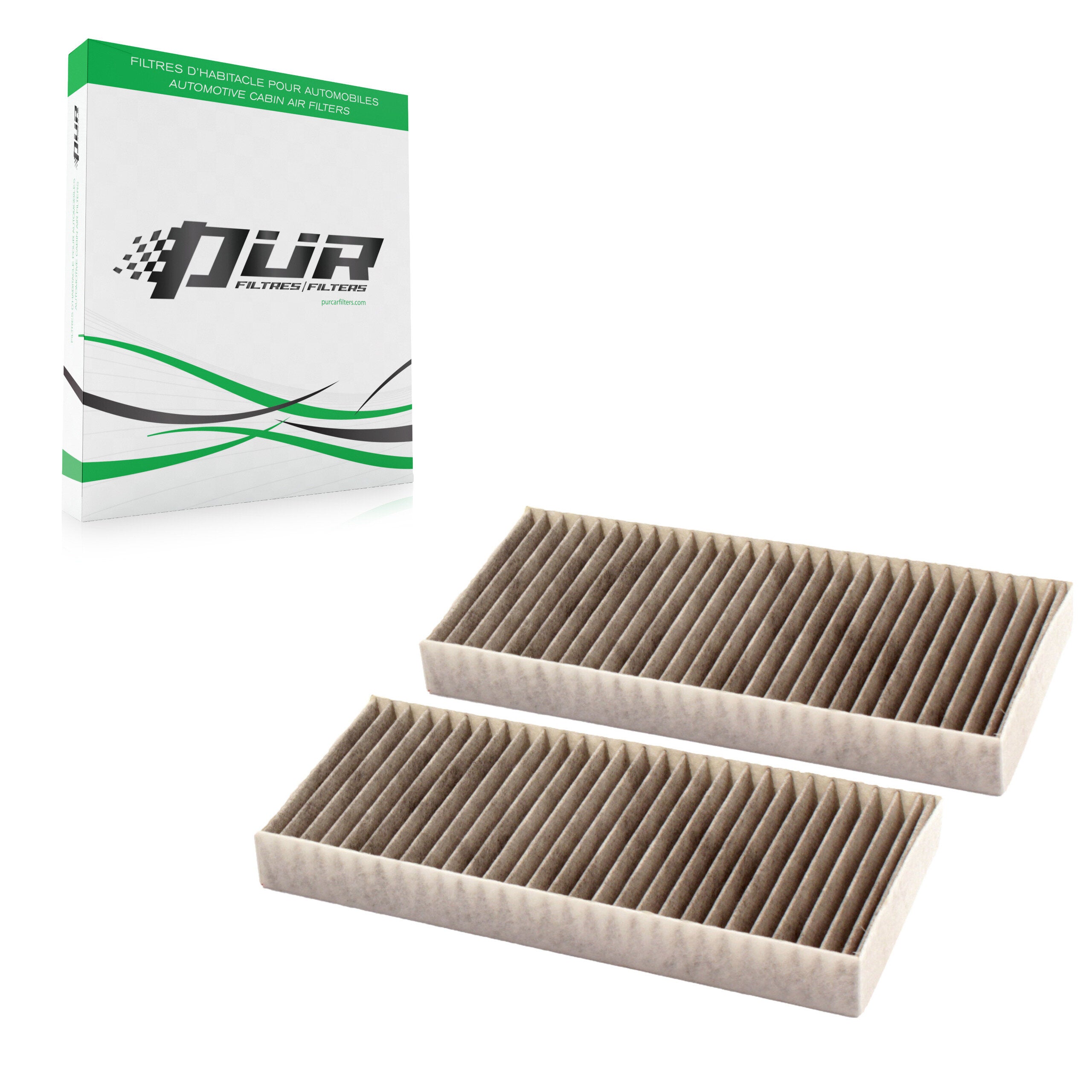 PUR 54-24854 Cabin Air Filter for 2004-2022 Nissan Armada, Nissan TITAN XD, Nissan NV2500 - N/A