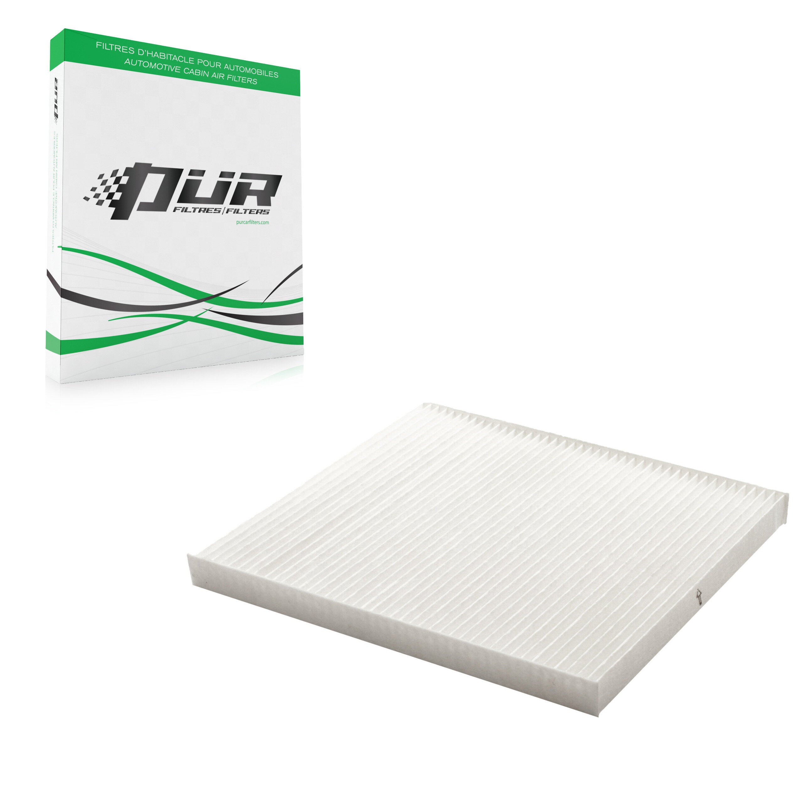 PUR 54-49368 Cabin Air Filter for 2008-2021 Hyundai Santa Fe XL, Hyundai Sonata, Kia Cadenza - N/A