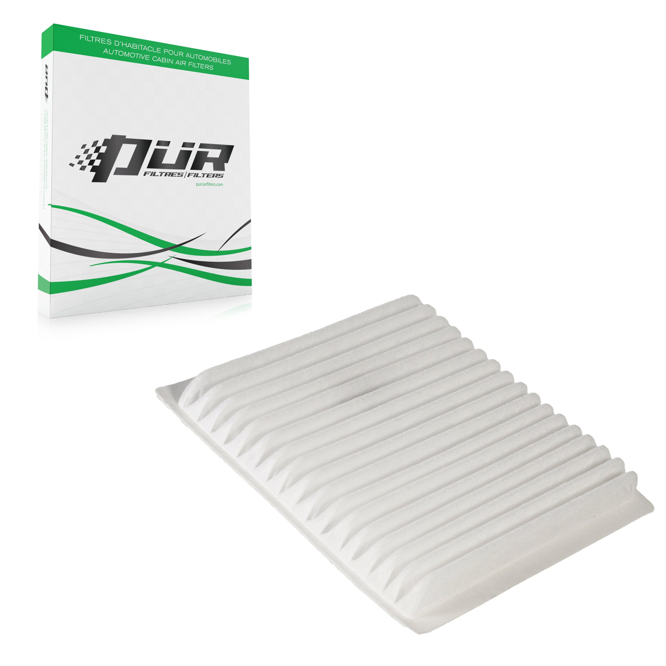 PUR 54-WP10125 Cabin Air Filter for 2014-2024 Mitsubishi Mirage G4, Mitsubishi Mirage - N/A