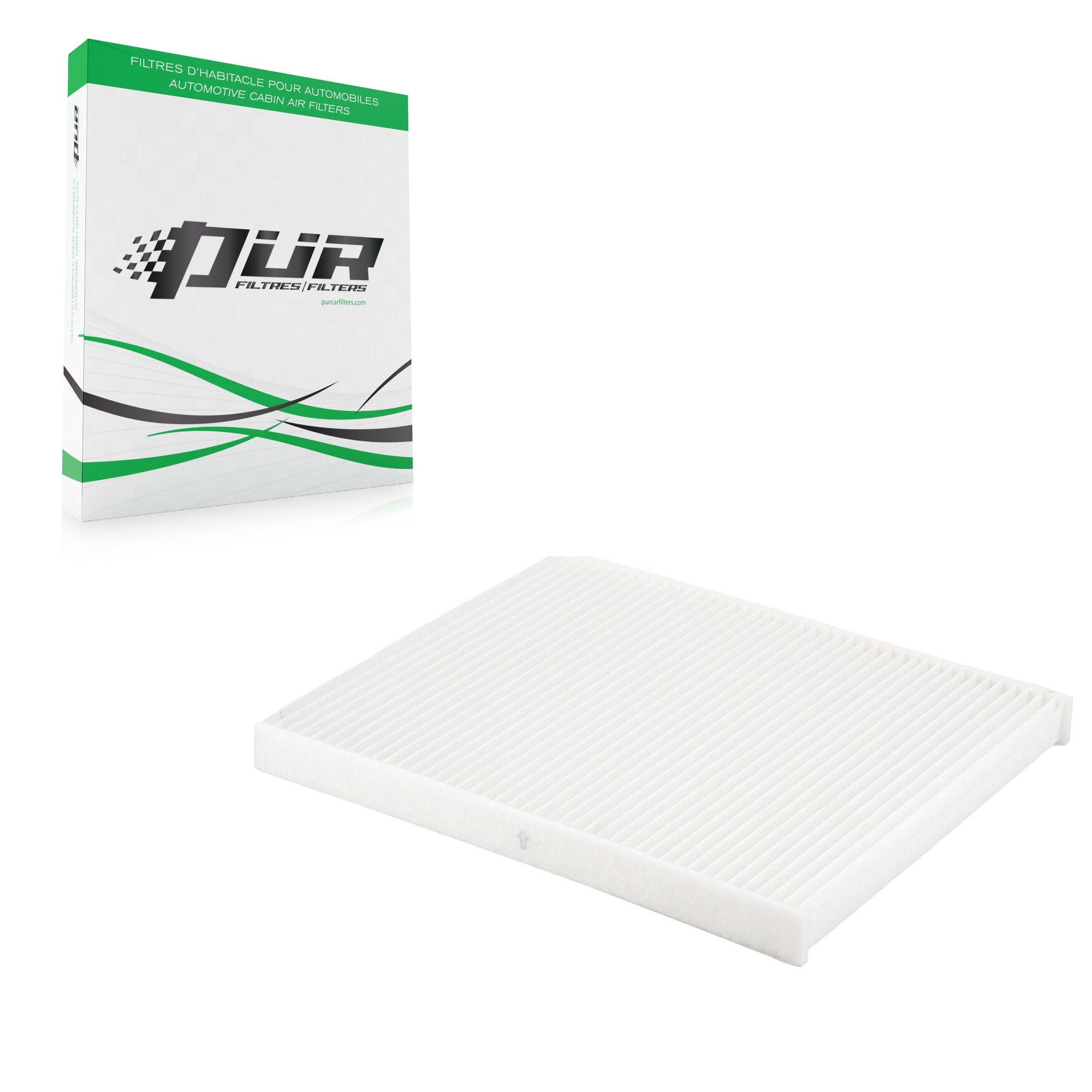 PUR 54-WP10371 Cabin Air Filter for 2018-2025 Jeep Gladiator, Jeep Wrangler - N/A