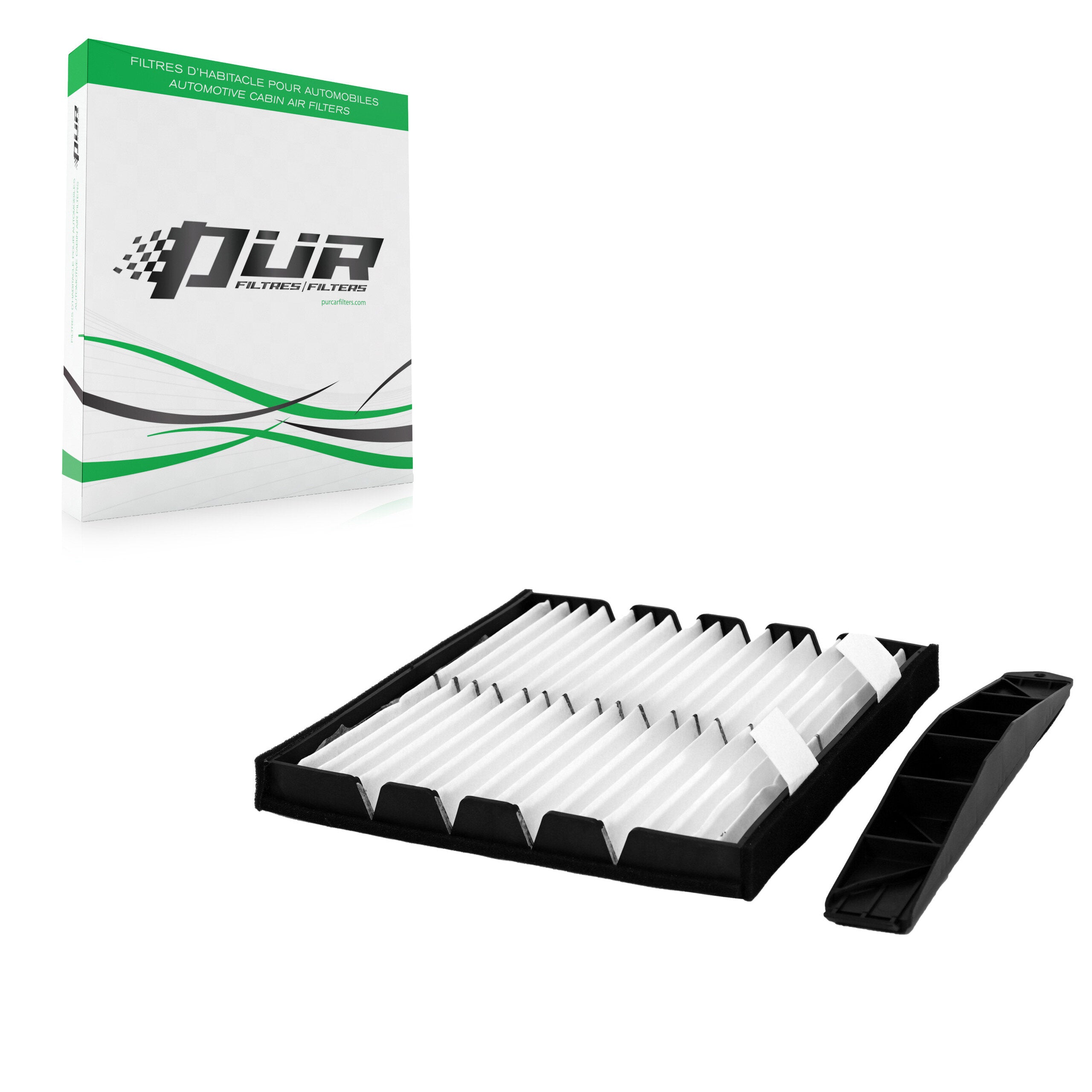 PUR 54-WP10428 Cabin Air Filter for 2007-2014 GMC Yukon, Cadillac Escalade, Cadillac Escalade ESV - N/A