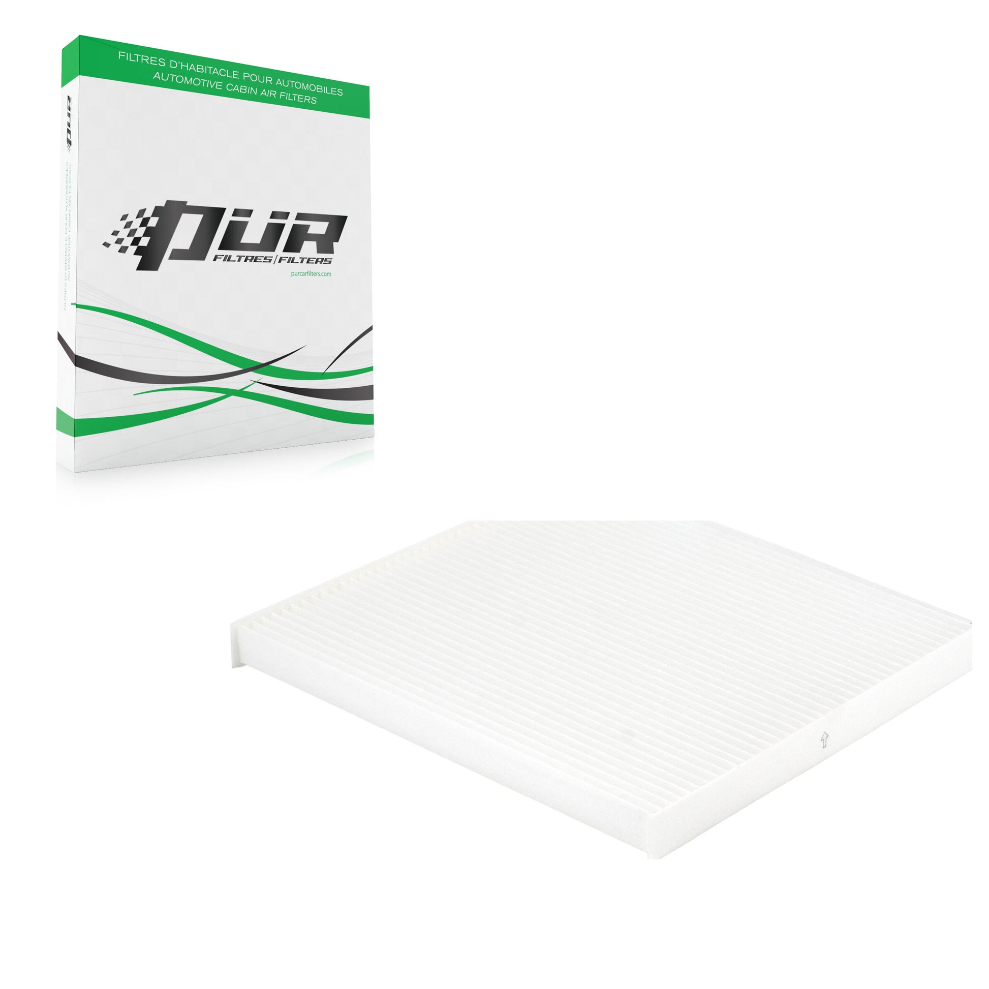PUR 54-WP10448 Cabin Air Filter for 2019-2024 Jeep Grand Cherokee, Jeep Cherokee - N/A