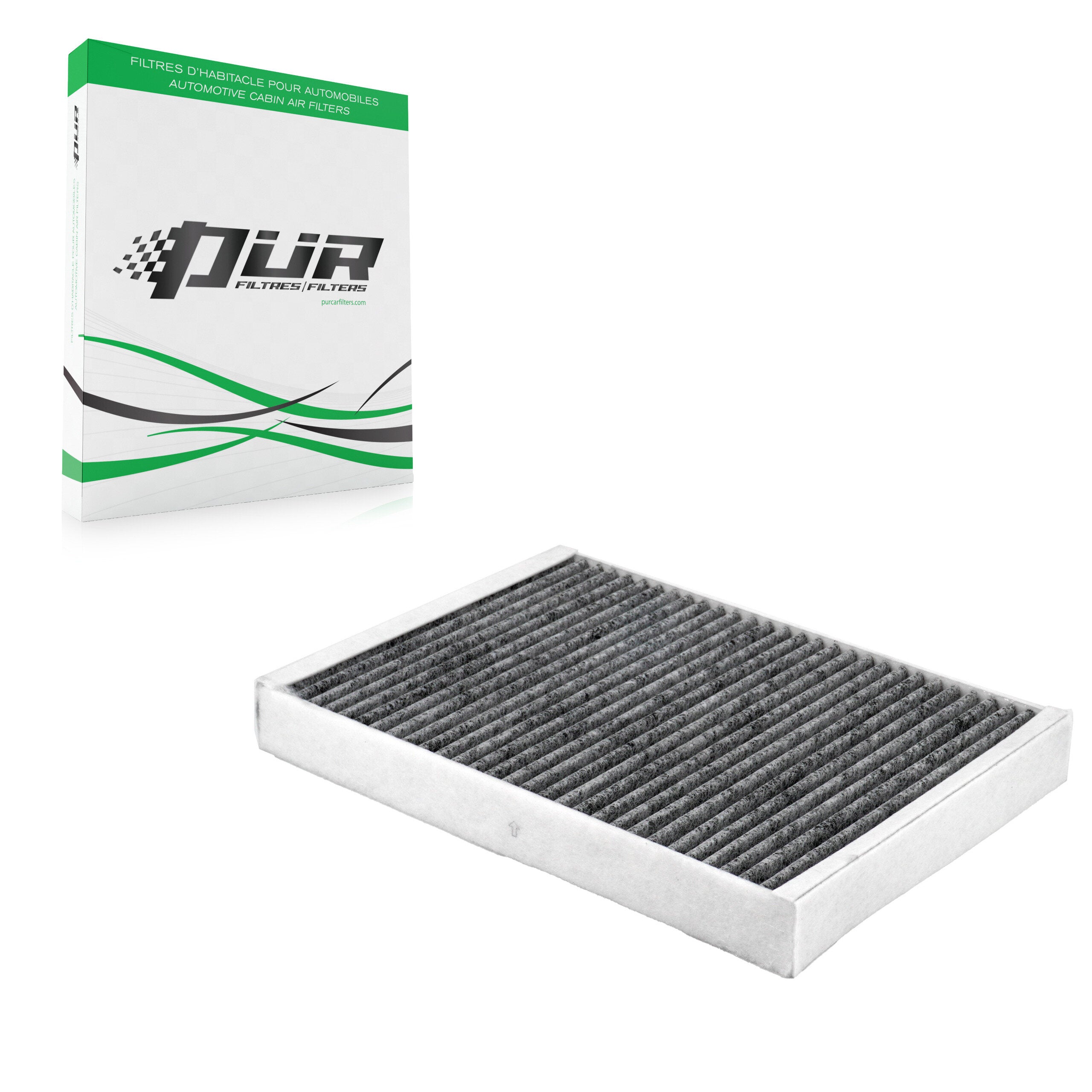 PUR 54-WP9309 Cabin Air Filter for 2008-2024 Volvo S60, Jaguar E-Pace, Volvo S60 Cross Country - N/A
