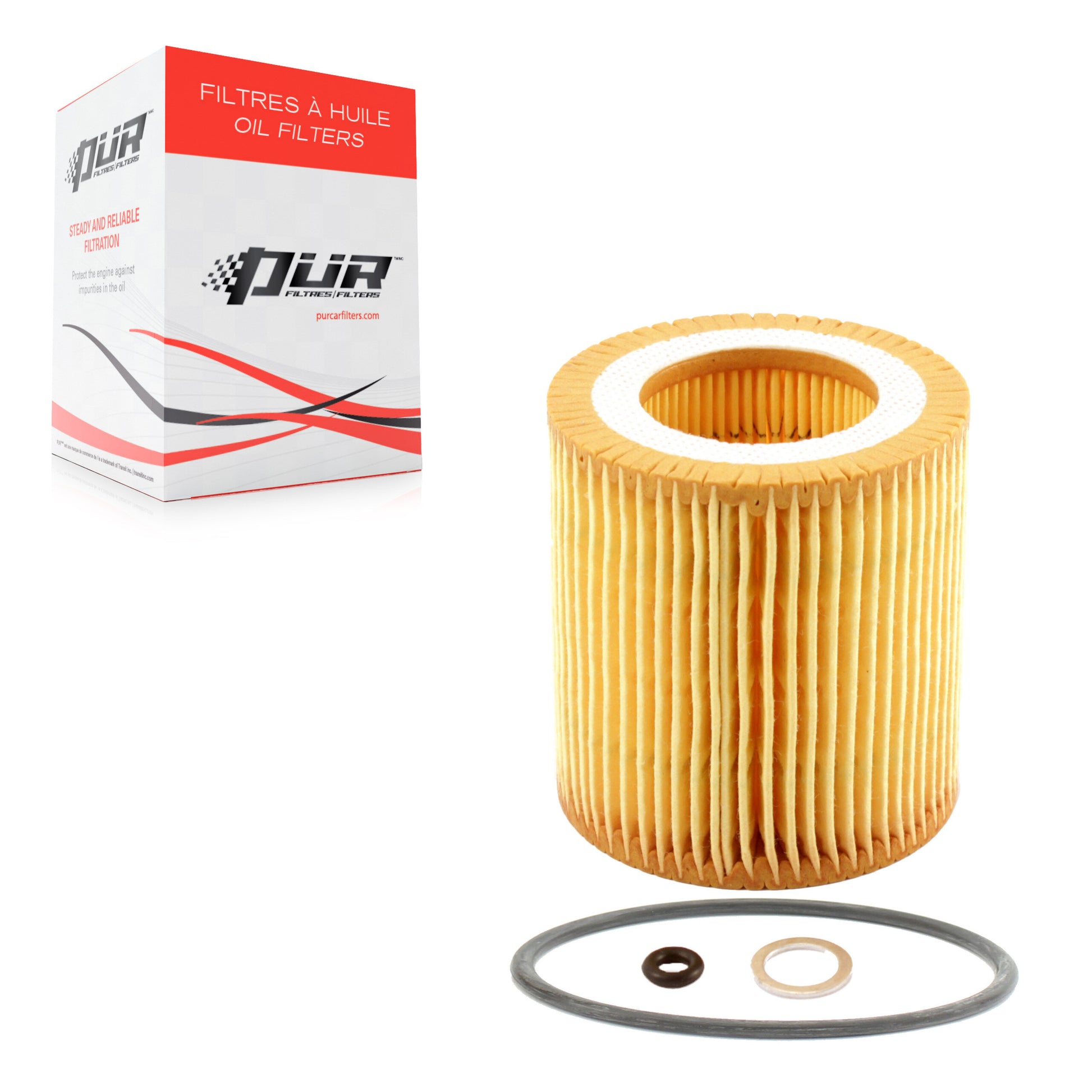 PUR 56-CH10075 Engine Oil Filter for 2006-2025 BMW M2, BMW X5, BMW 228i xDrive - N/A