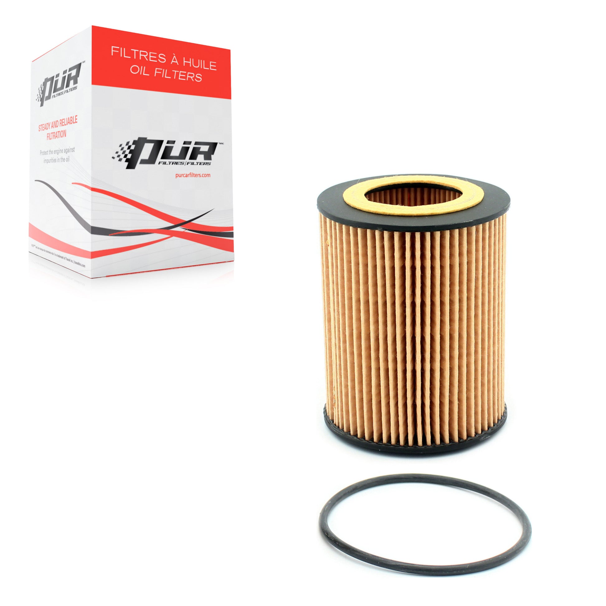 PUR 56-CH10415 Engine Oil Filter for 2007-2016 Volvo XC60, Volvo S80, Volvo V60 - N/A
