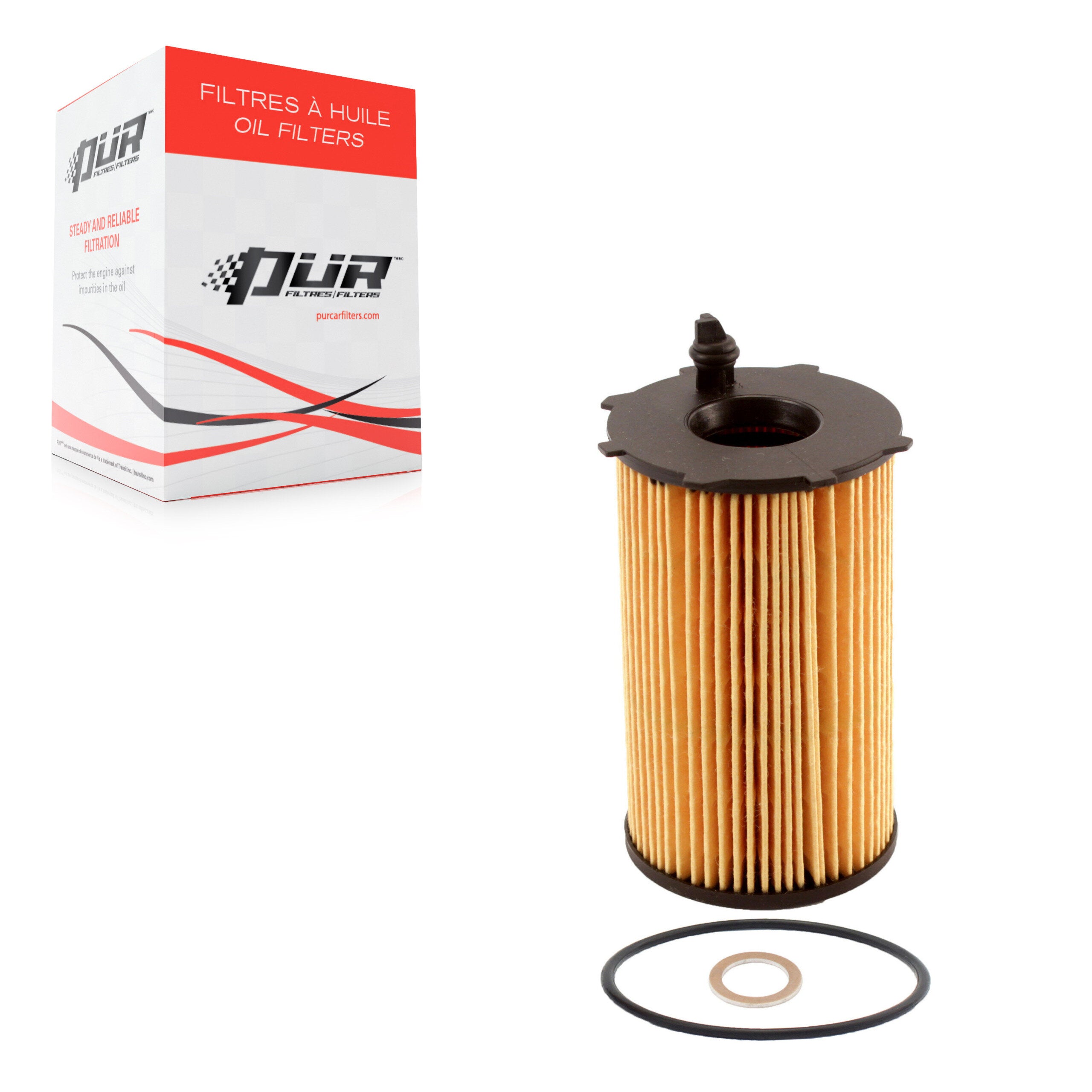 PUR 56-CH10855 Engine Oil Filter for 2010-2019 Kia Cadenza, Kia Sedona, Kia Sorento - N/A