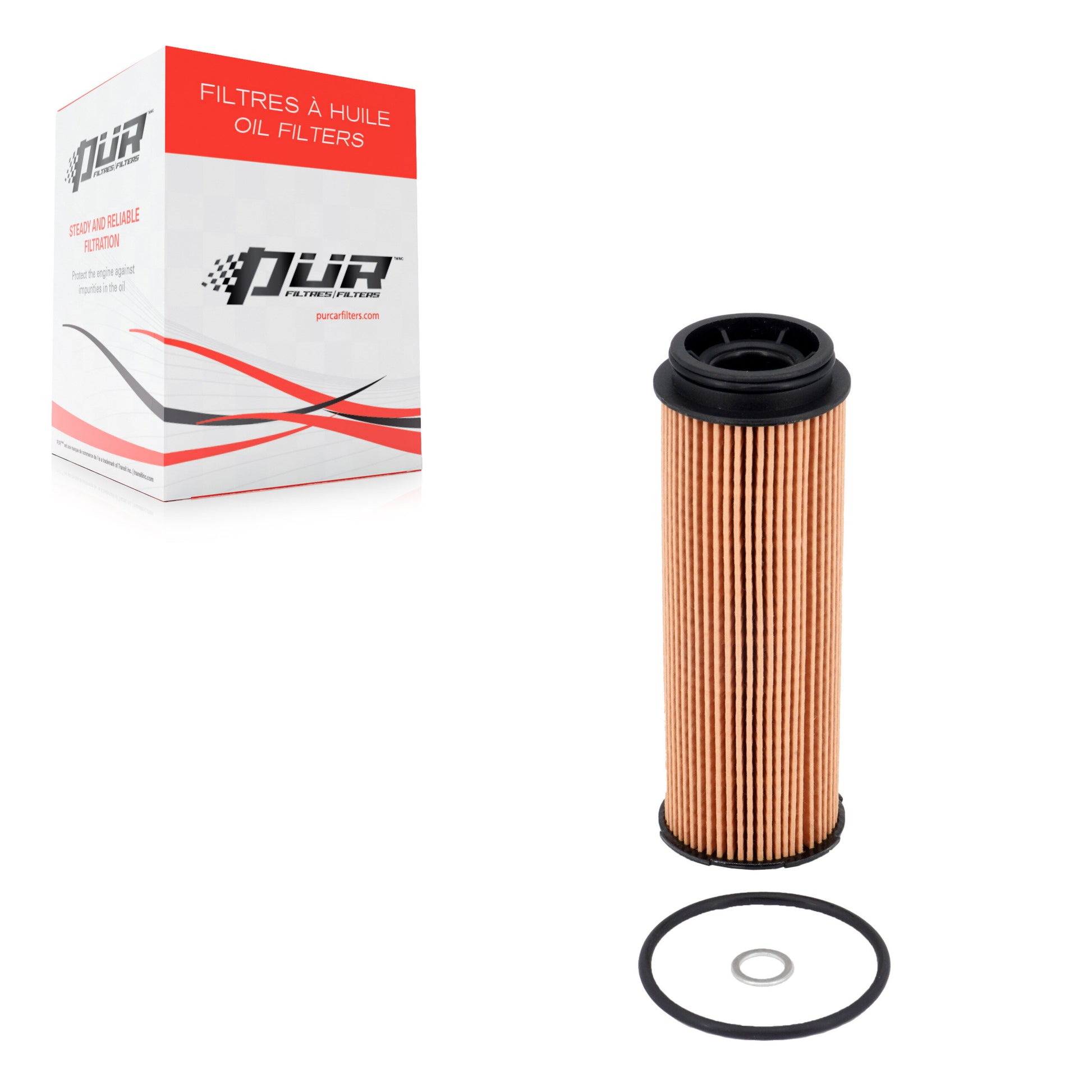 PUR 56-CH12059 Engine Oil Filter for 2016-2026 BMW 550e xDrive, BMW X3, INEOS Grenadier Quartermaster - N/A