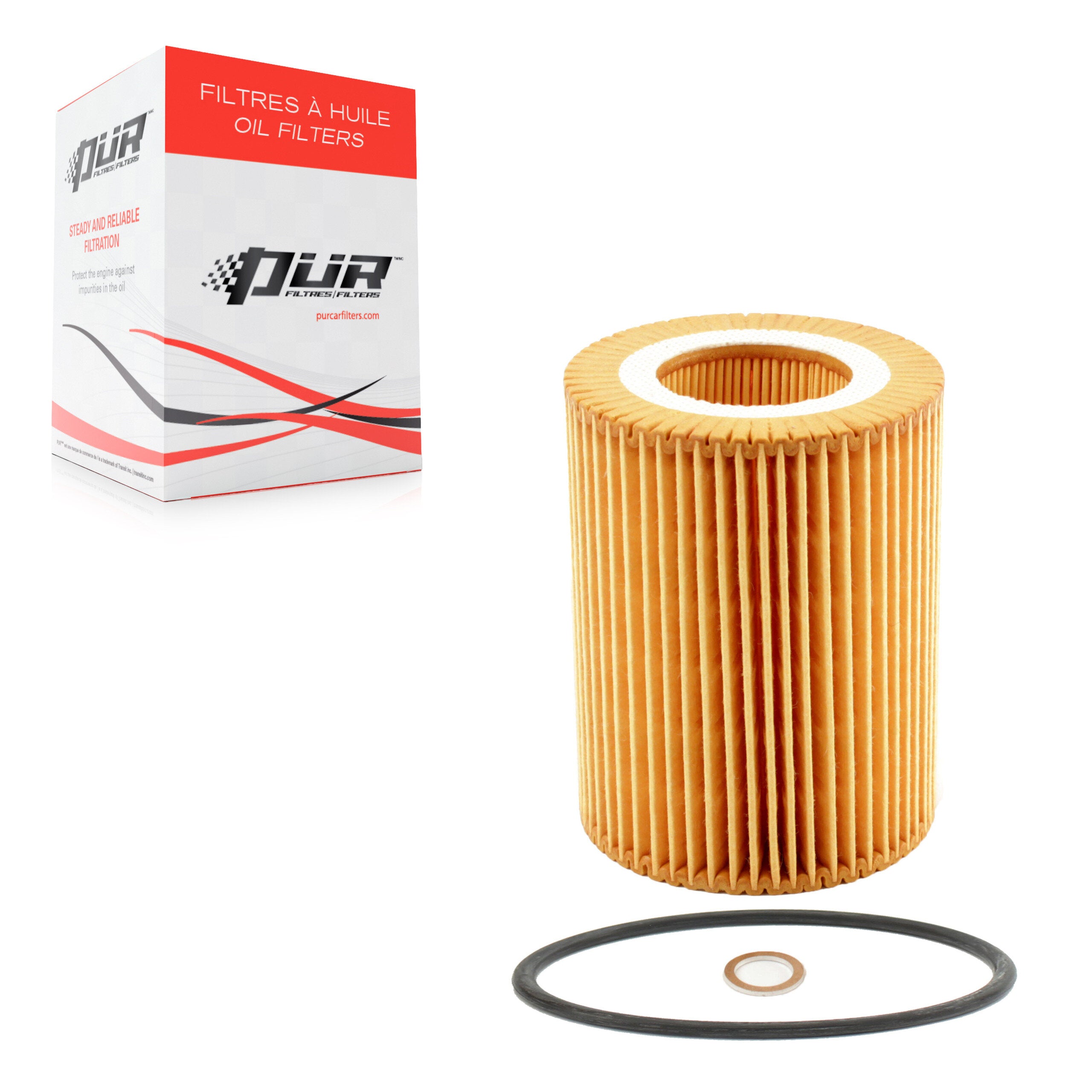 PUR 56-CH8081 Engine Oil Filter for 1996-2006 BMW 323i, BMW 325i, BMW 325xi - N/A
